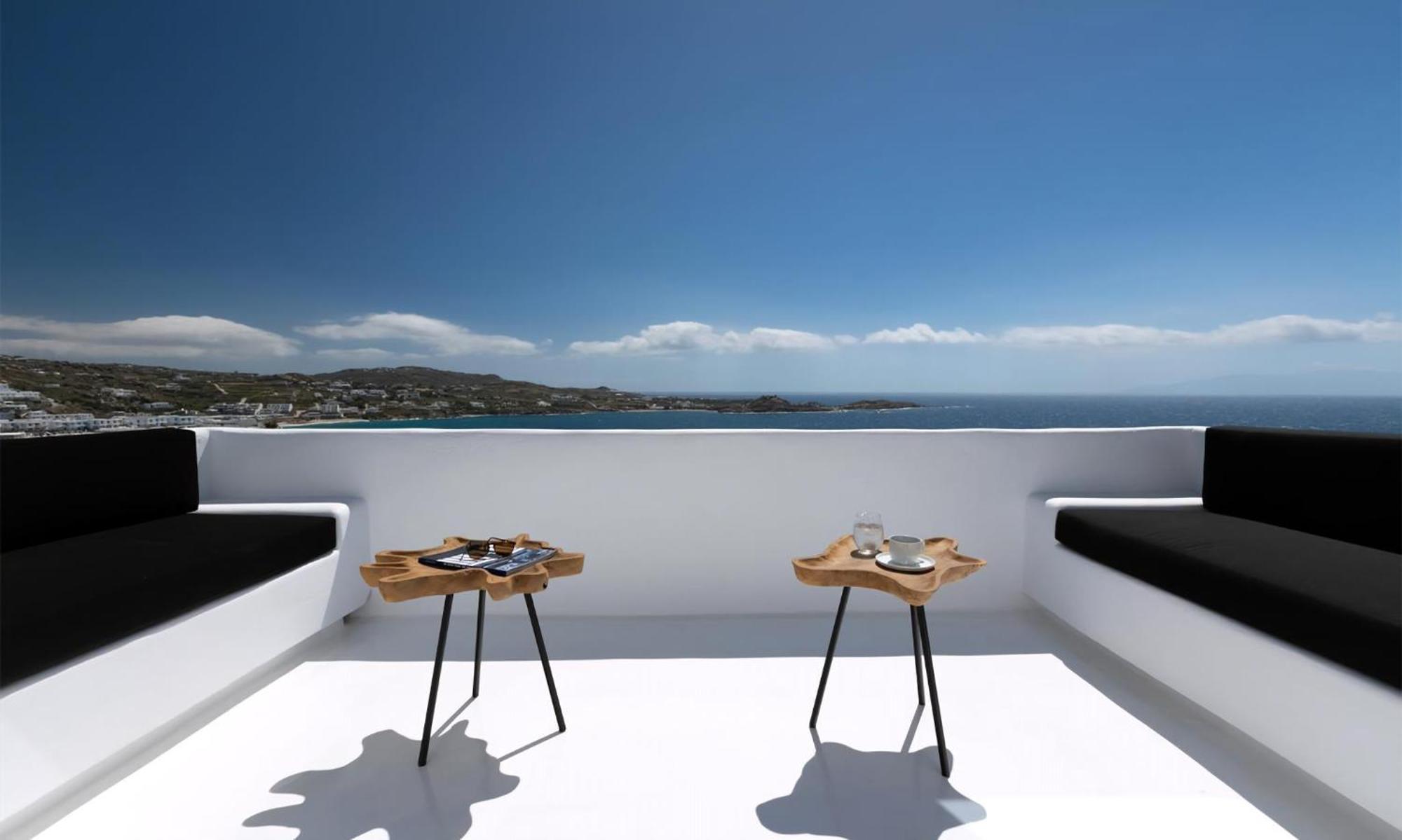 Magnificent Mykonos Rikei 5 Bedrooms Unique Aegean Sea Views Private Infinity Pool Outdoor Jacuzzi Psarou