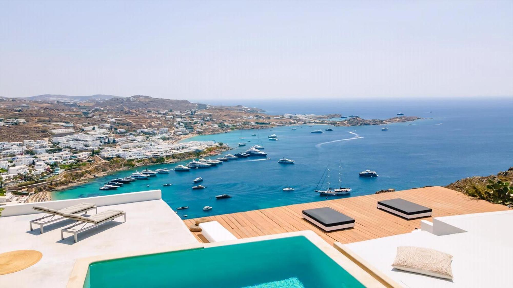 Villa Psarou Above Nammos Villa Psarou Mykonos Villa *