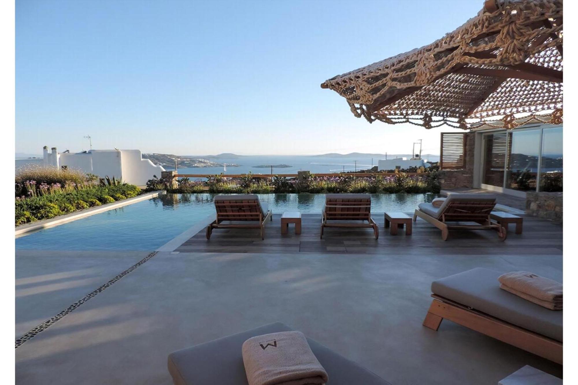 Luxury Mykonos La Isla Bonita Private Gym Private Pool 5 Bedrooms Sea View Mykonos Town