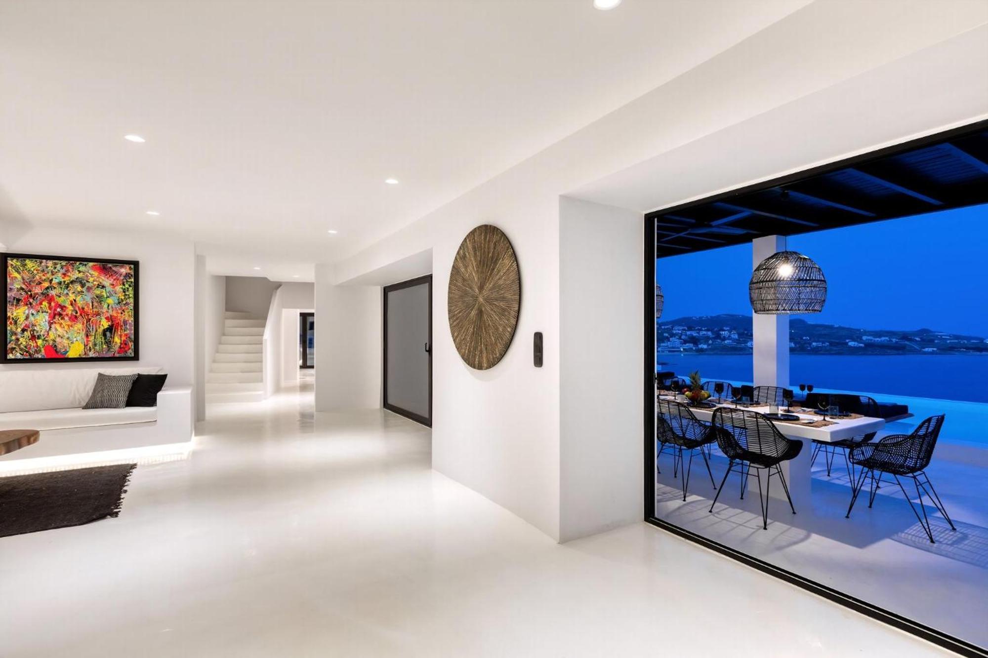 Exquisite Mykonos 6 Bedrooms Hephaestus Ii Infinity Pool Outdoor Jacuzzi Villa *