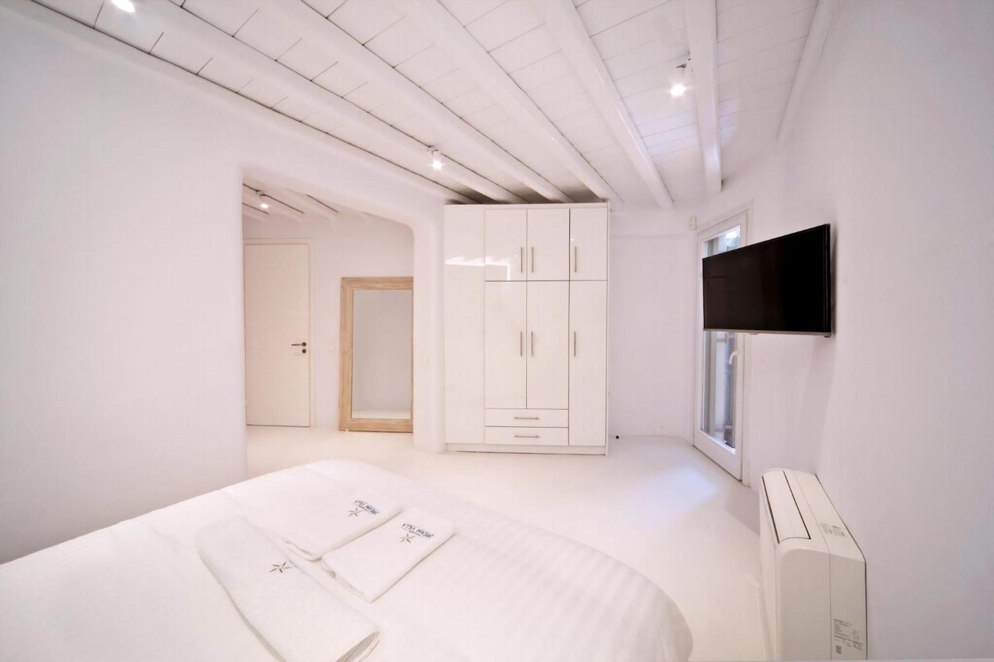 Luxury Mykonos Shali 4 Bedrooms Sea View Private Pool Elia Villa Elia (Mykonos)