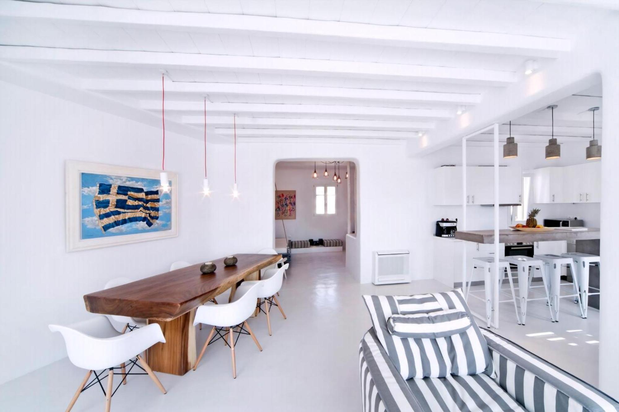 Villa Luxury Mykonos Shali 4 Bedrooms Sea View Private Pool Elia Elia (Mykonos)