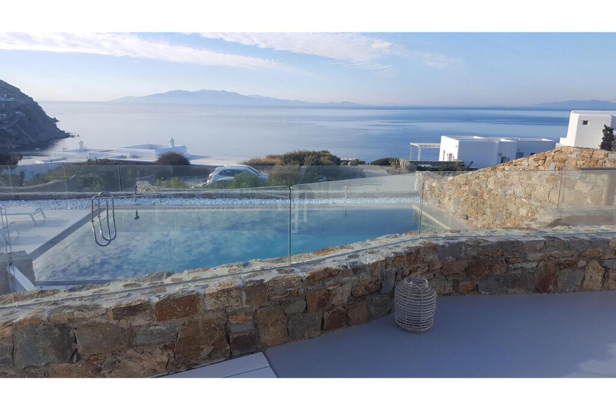 Luxury Mykonos Shali 4 Bedrooms Sea View Private Pool Elia Villa