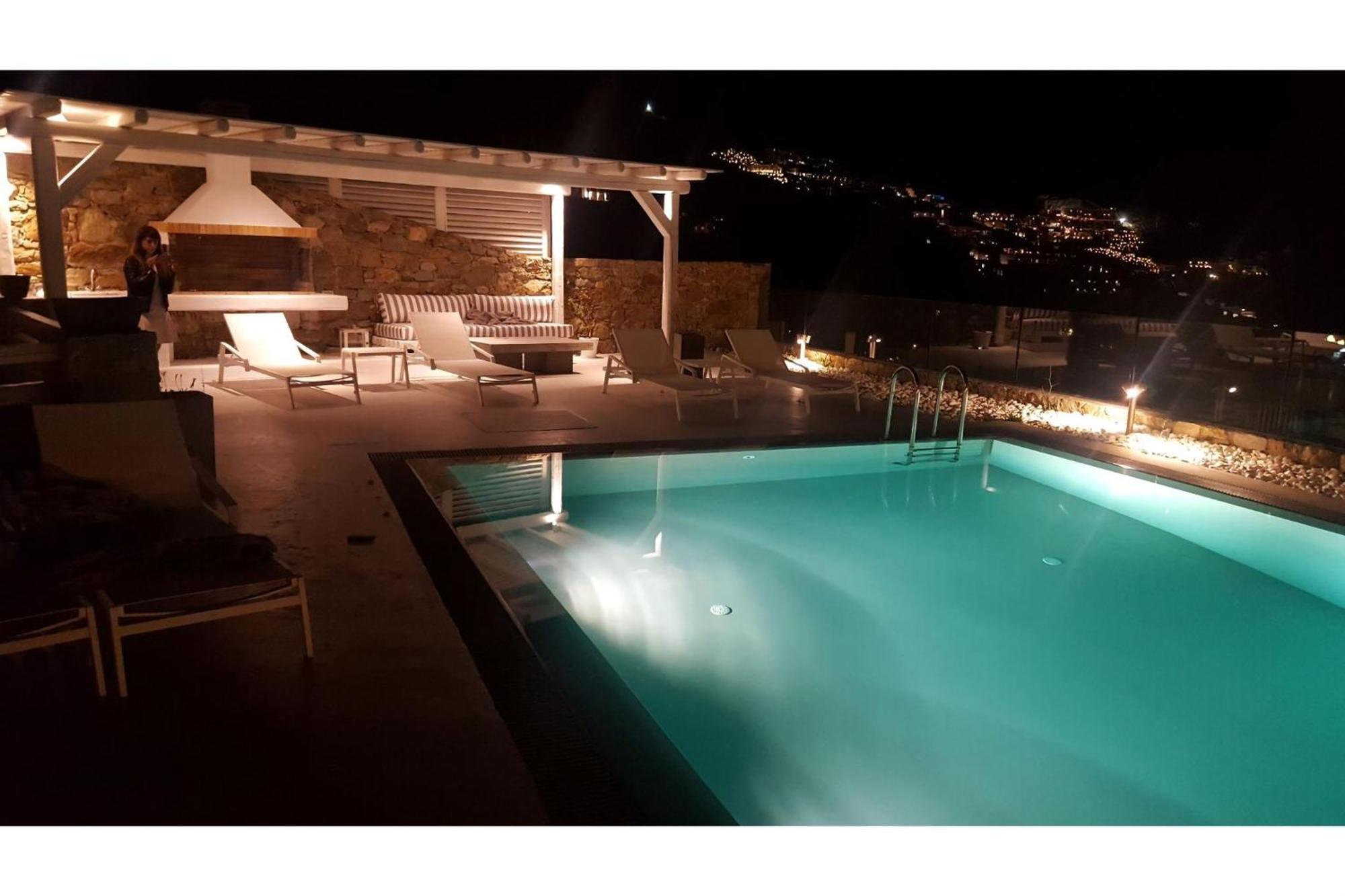 Villa Luxury Mykonos Shali 4 Bedrooms Sea View Private Pool Elia