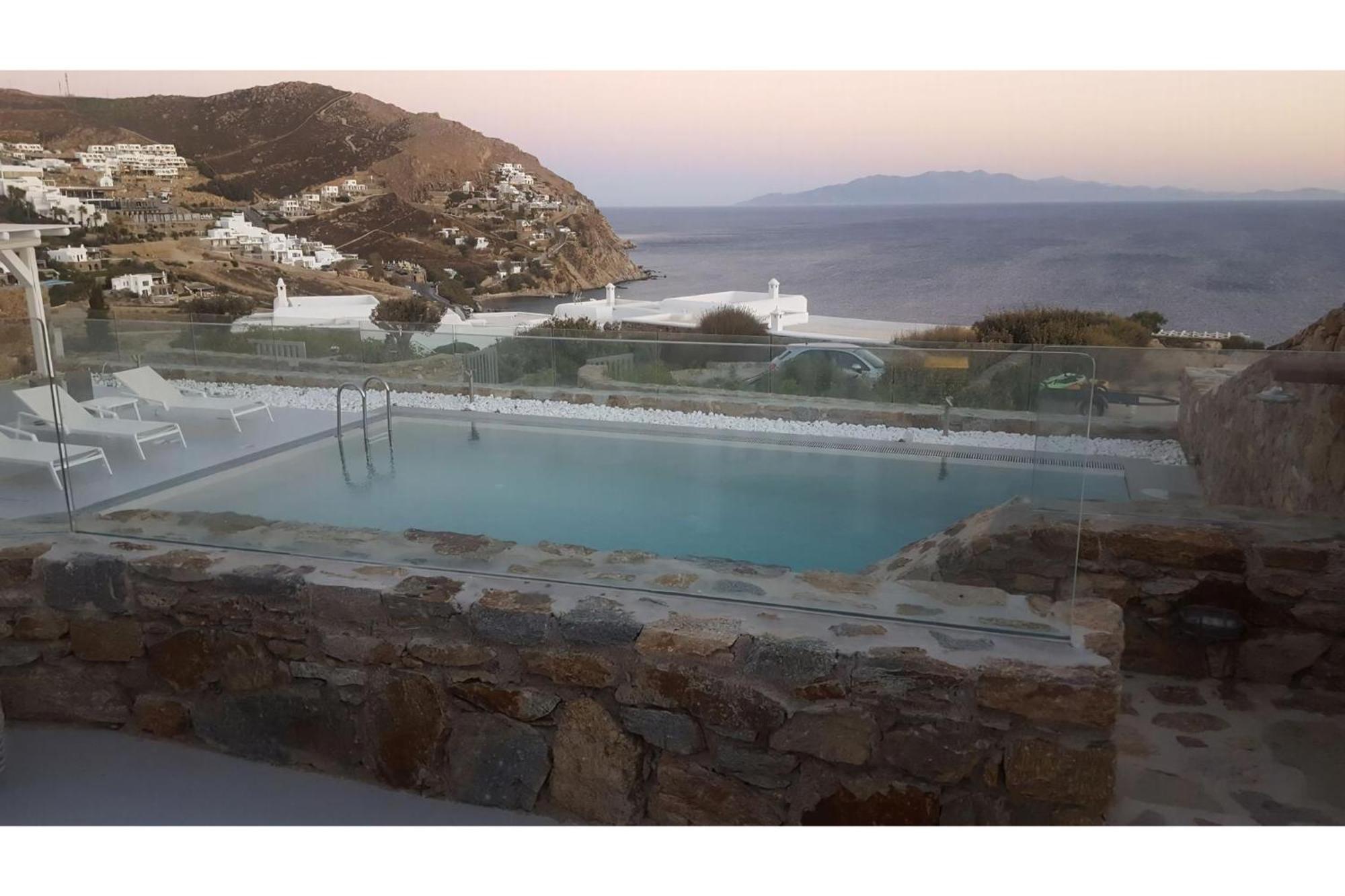 Luxury Mykonos Shali 4 Bedrooms Sea View Private Pool Elia Villa *