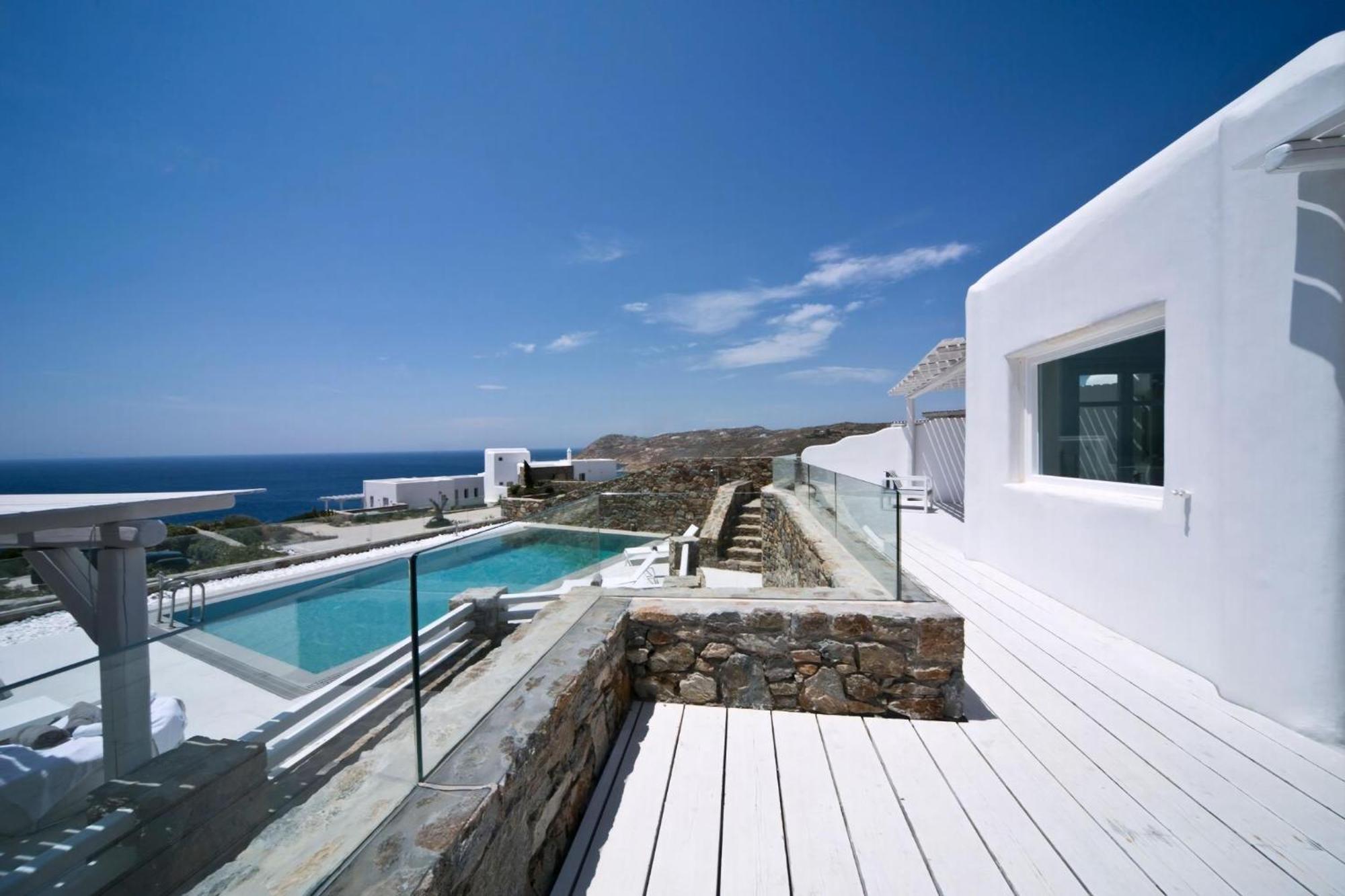 Villa Luxury Mykonos Shali 4 Bedrooms Sea View Private Pool Elia *