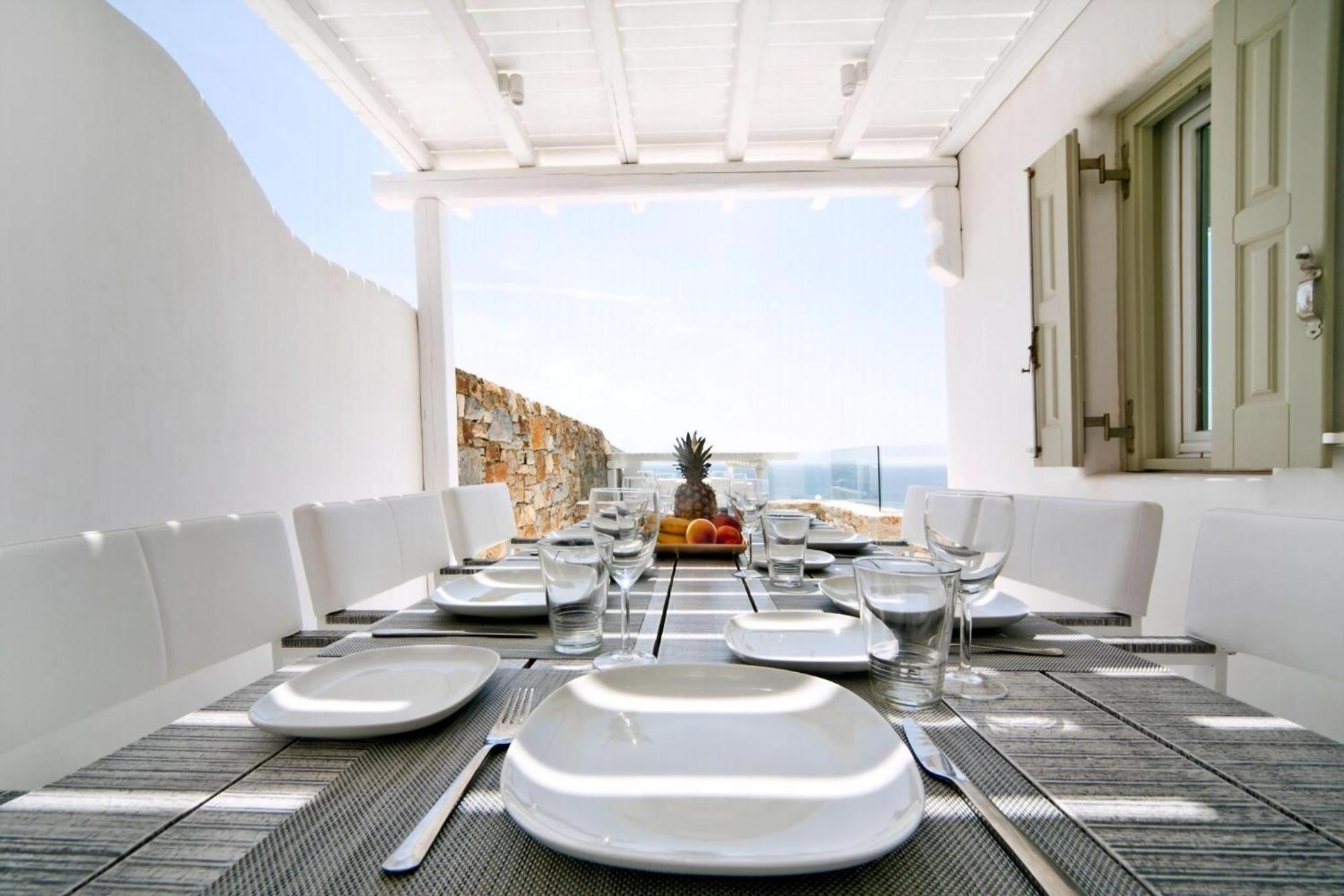 Villa Luxury Mykonos Shali 4 Bedrooms Sea View Private Pool Elia Elia (Mykonos)