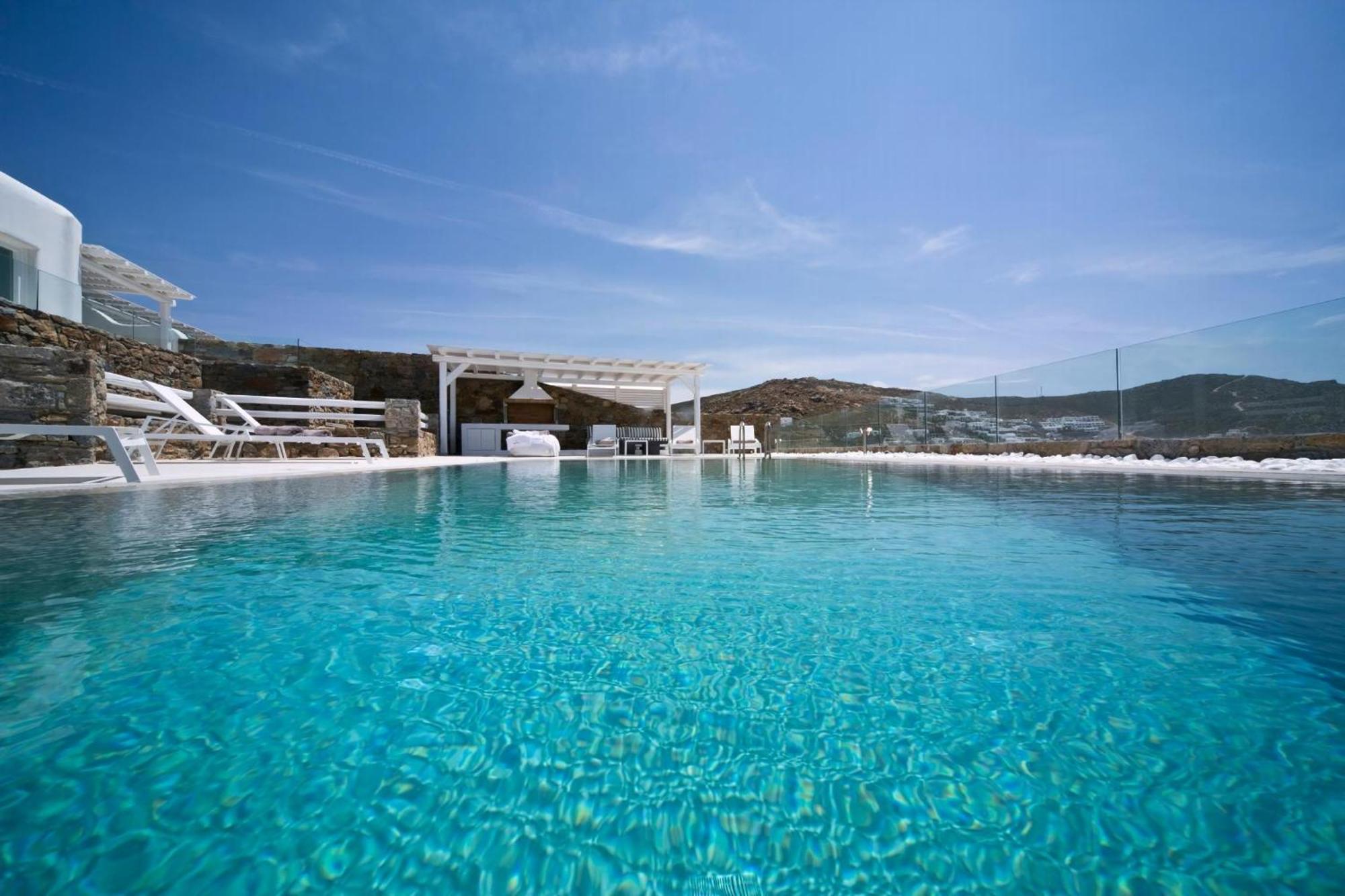 Luxury Mykonos Shali 4 Bedrooms Sea View Private Pool Elia *