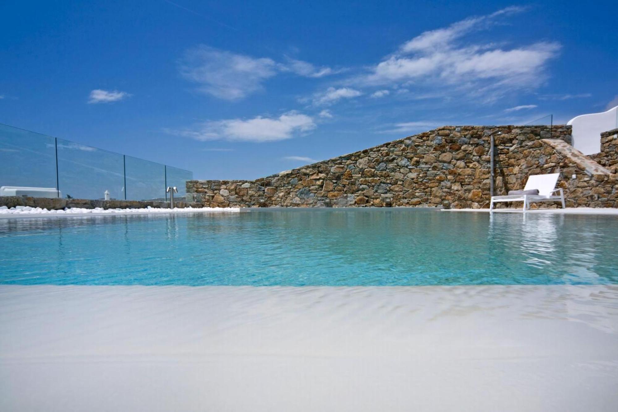 Luxury Mykonos Shali 4 Bedrooms Sea View Private Pool Elia * Elia (Mykonos)