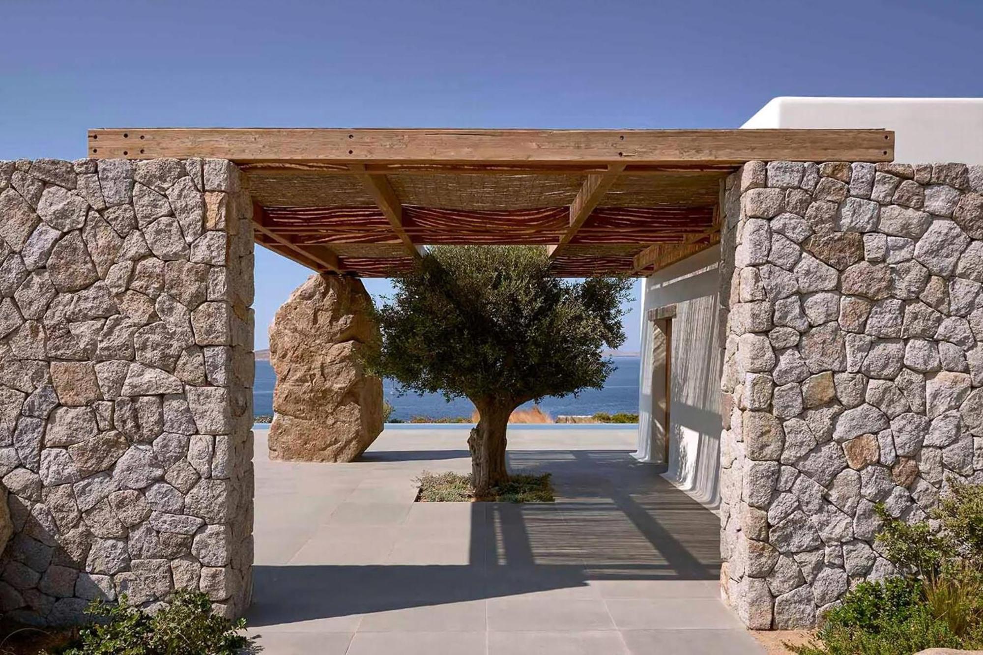 Majestic Mykonos 5 Bedrooms Shannon Private Infinity Pool Sensational Sea Views Agios Ioannis * Ornos (Mykonos)
