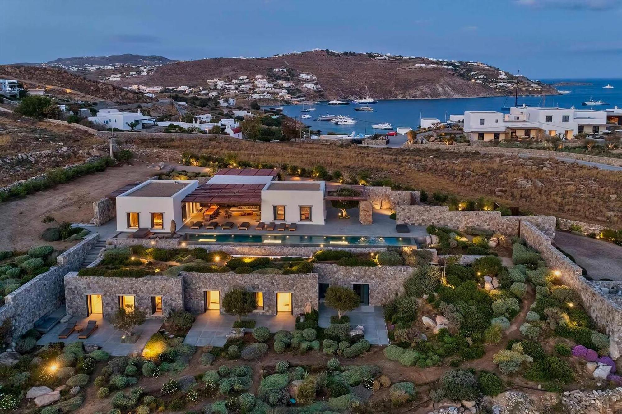 Majestic Mykonos 5 Bedrooms Shannon Private Infinity Pool Sensational Sea Views Agios Ioannis *