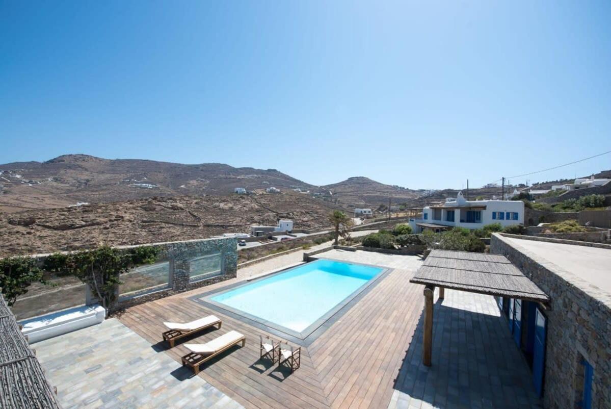 Victoria With Sea View And Two Private Pools Ftelia (Mykonos)