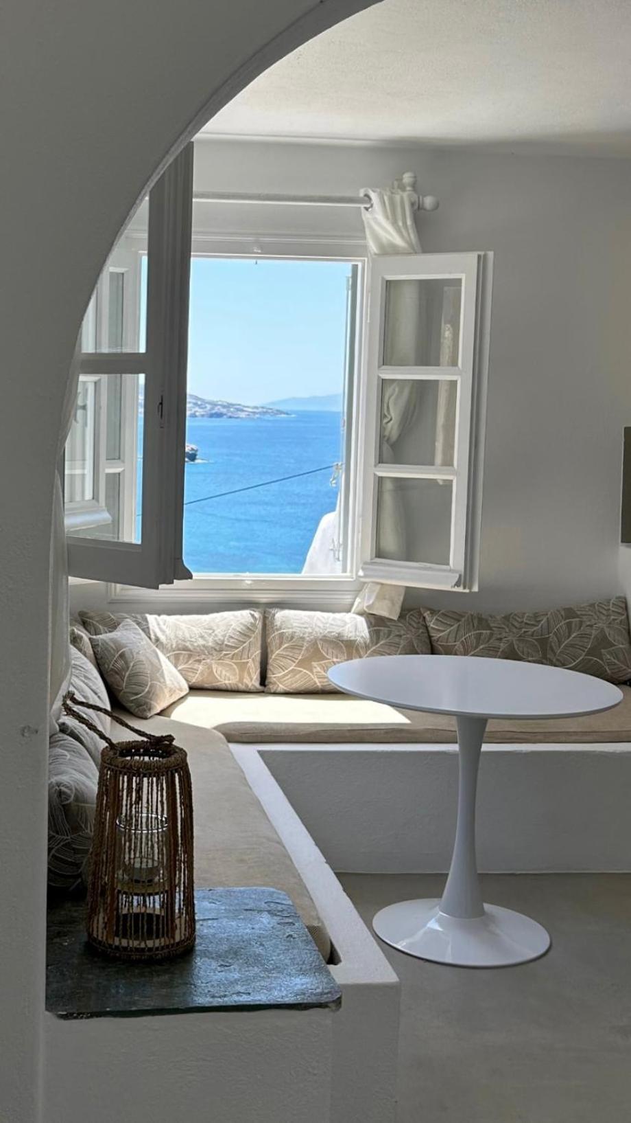 Blue And White Mykonos