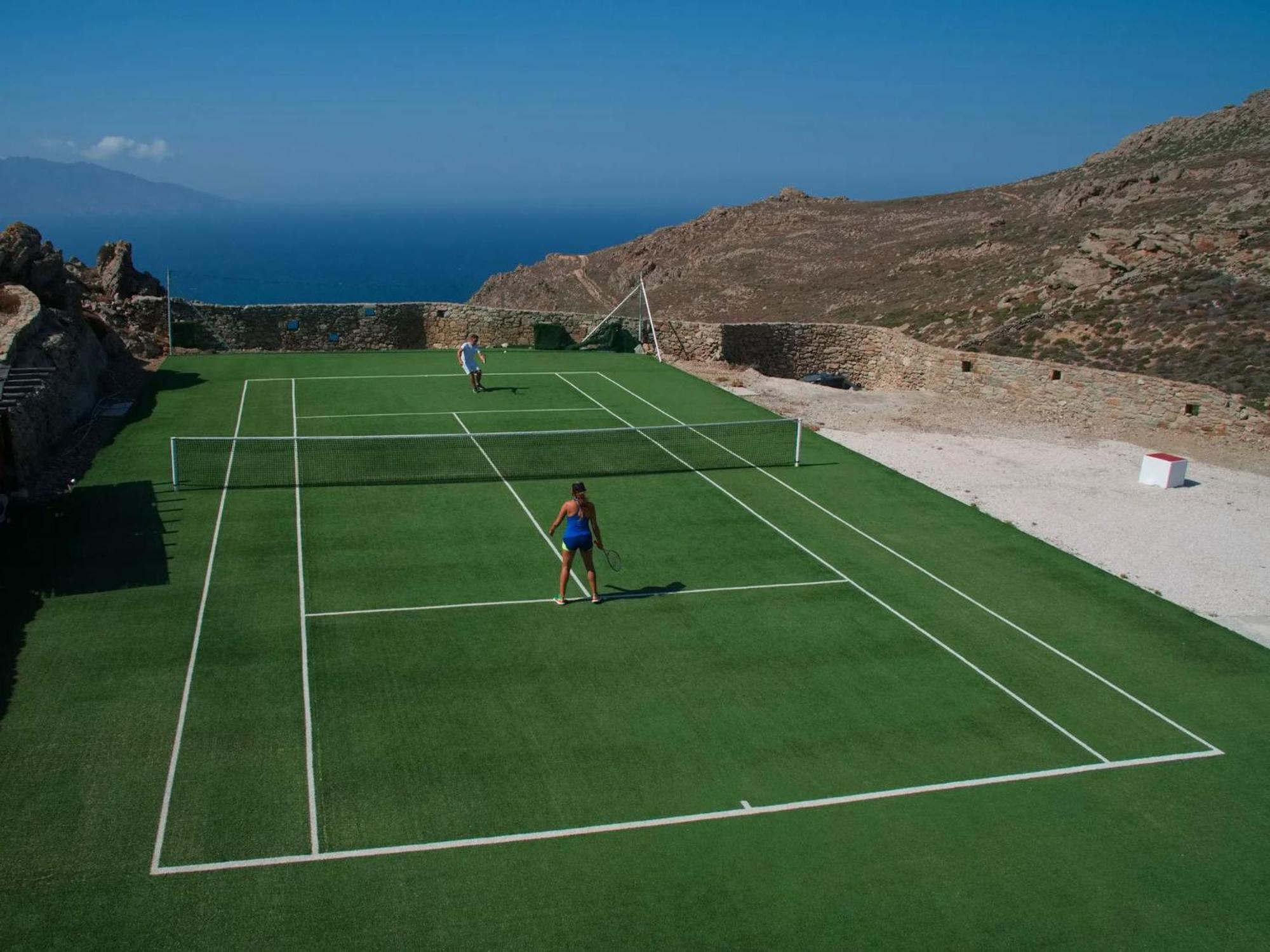 Super Deluxe Mykonos Celestial Vista 11 Bedrooms 2 Private Infinity Pools Helipad Kastro Villa *