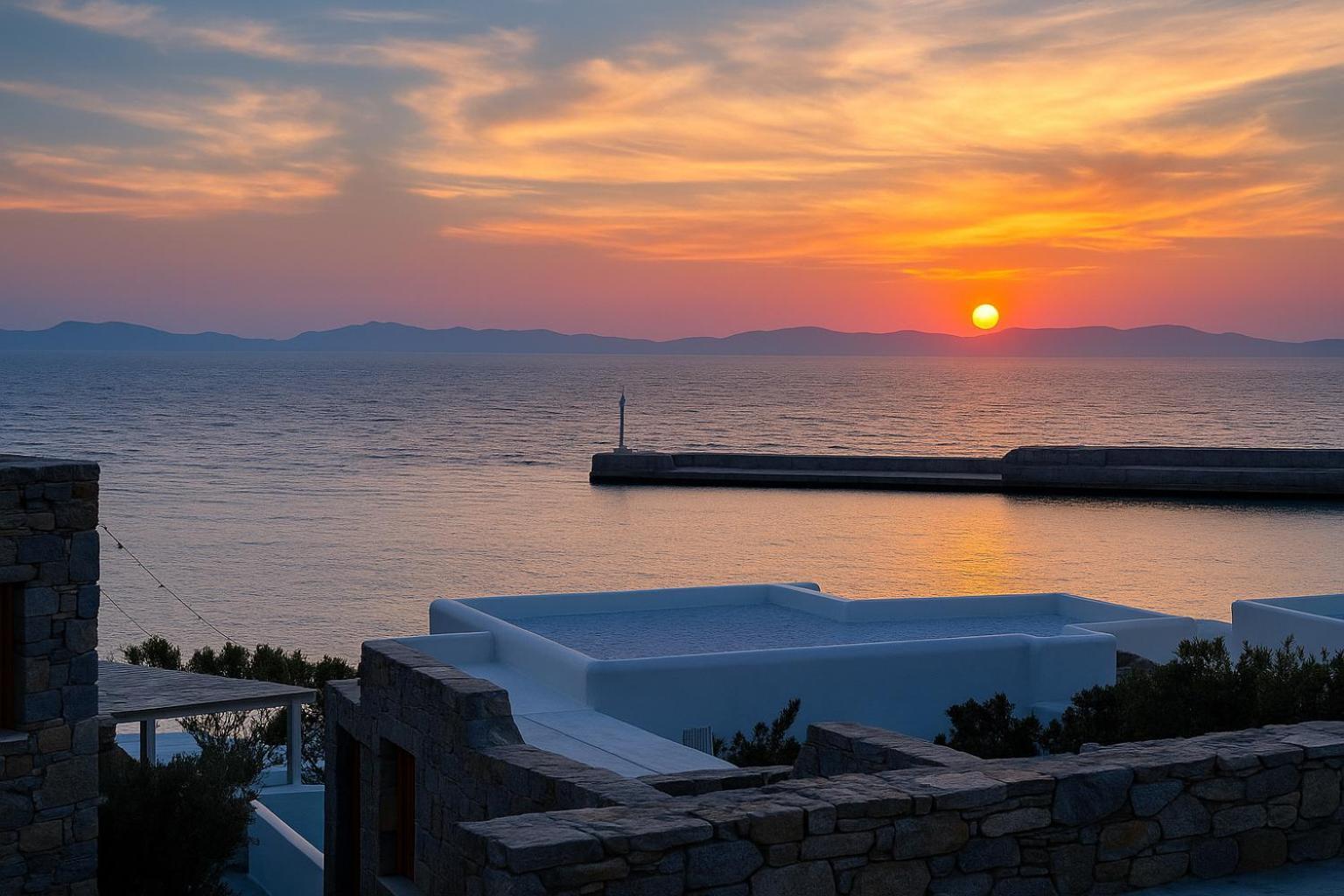 Mykonos Seaview Nests - Getaways Apartment