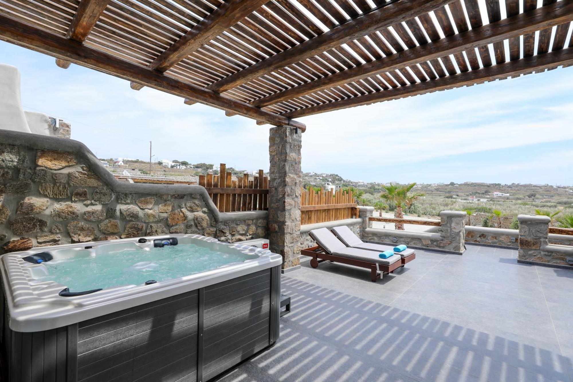 The George With Private Pool, Close To - Chora Villa Mykonos Town