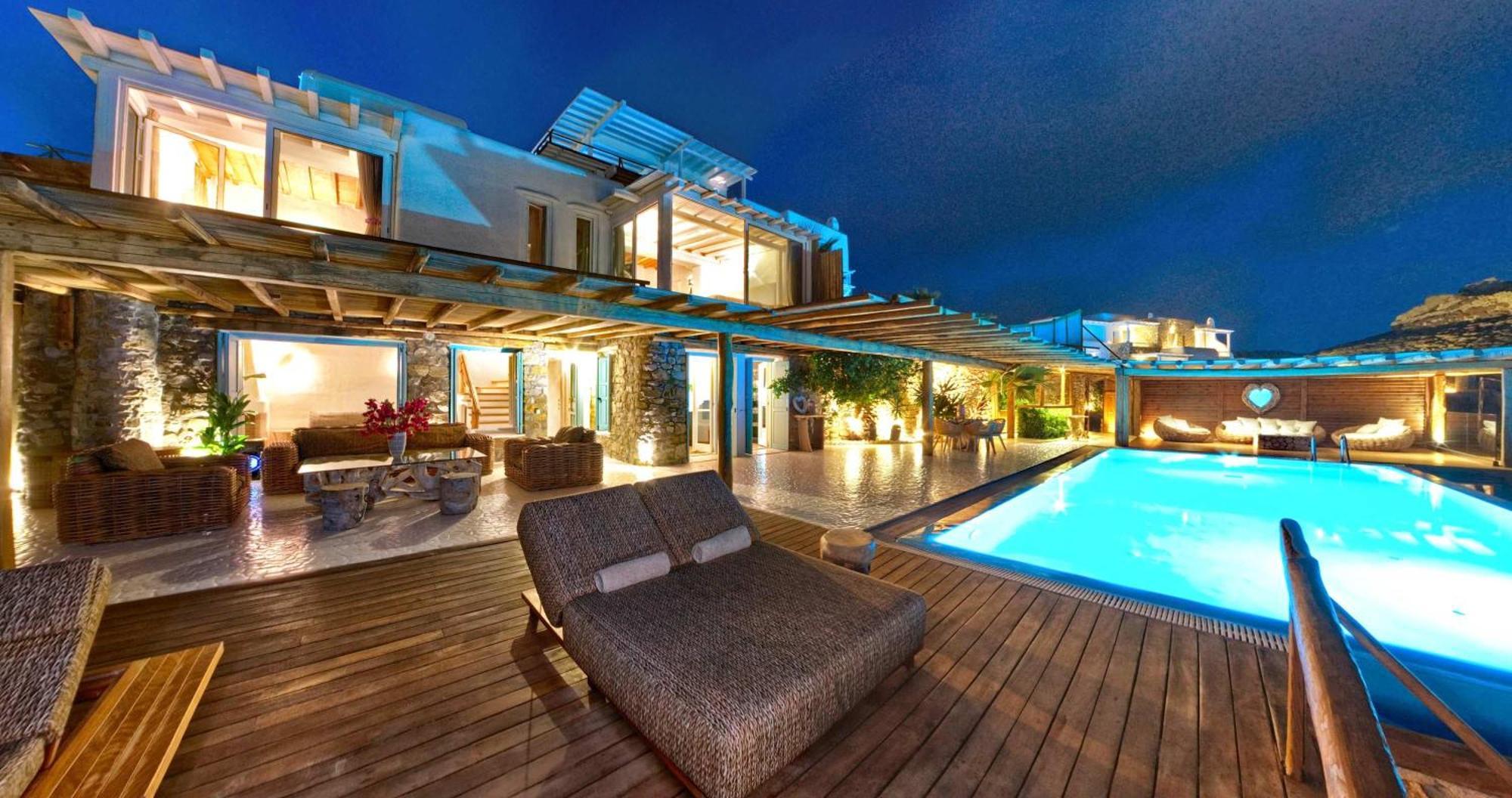 Villa M11 - Seaview - Luxury With Pools & Views Panormos (Mykonos)