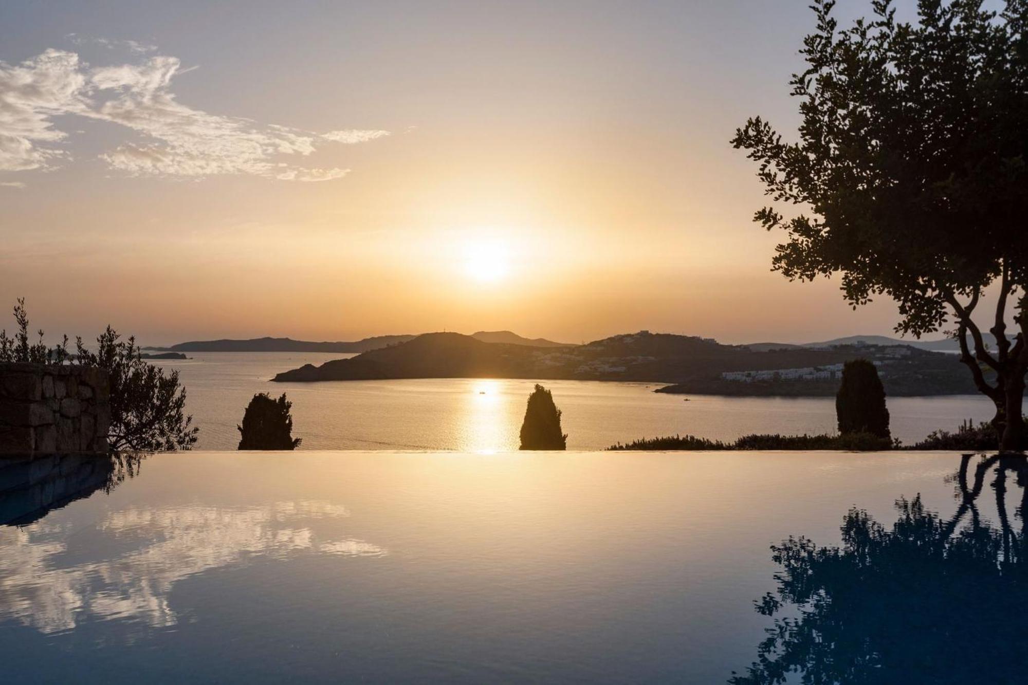 Excellent Mykonos Psarrou Beta 5 Bedrooms Stunning Sea Views Psarrou Mykonos Town