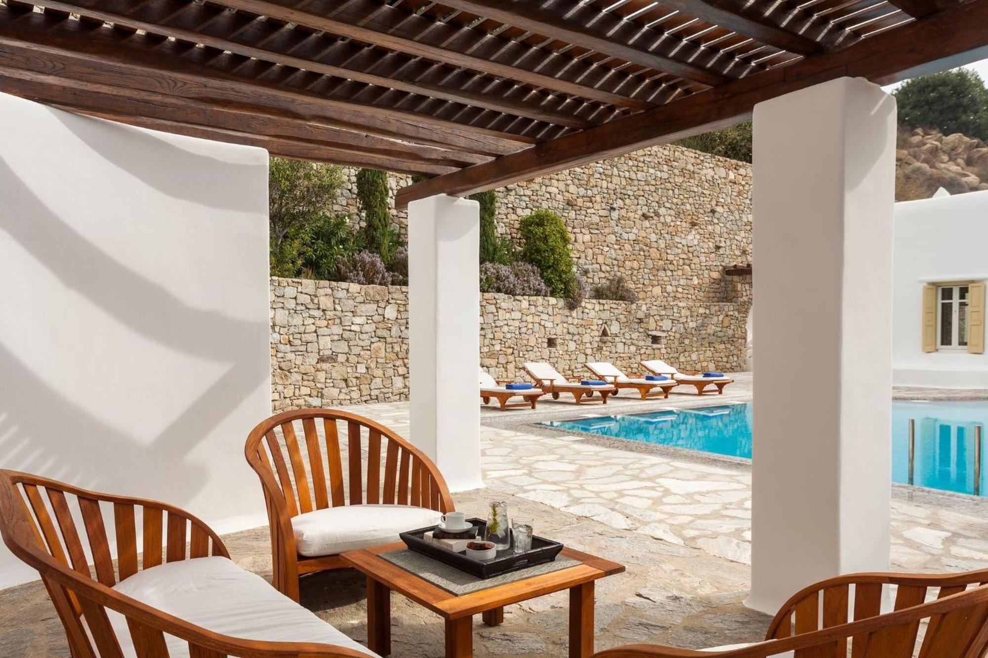 Excellent Mykonos Psarrou Beta 5 Bedrooms Stunning Sea Views Psarrou