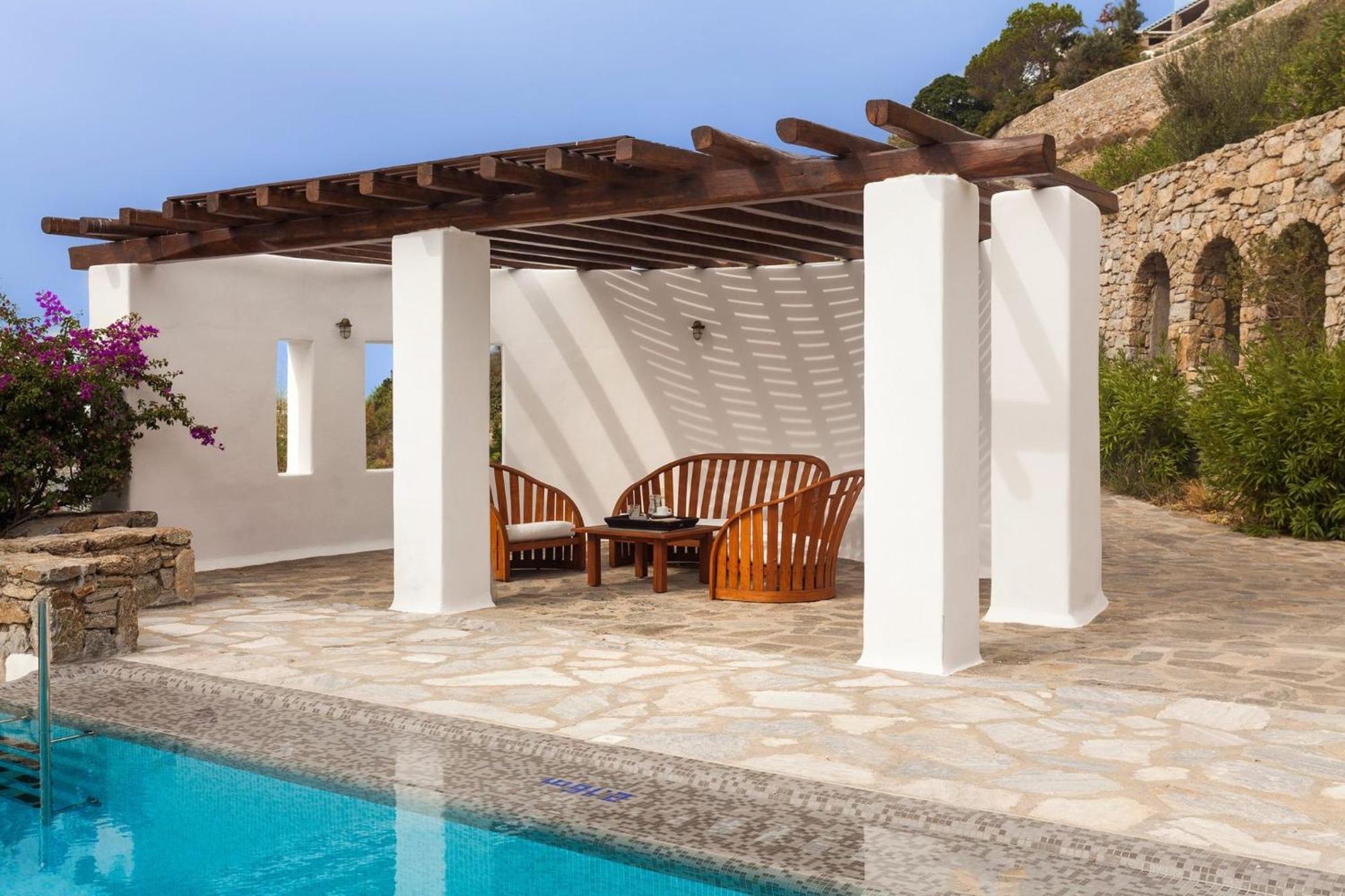 Villa Excellent Mykonos Psarrou Beta 5 Bedrooms Stunning Sea Views Psarrou *