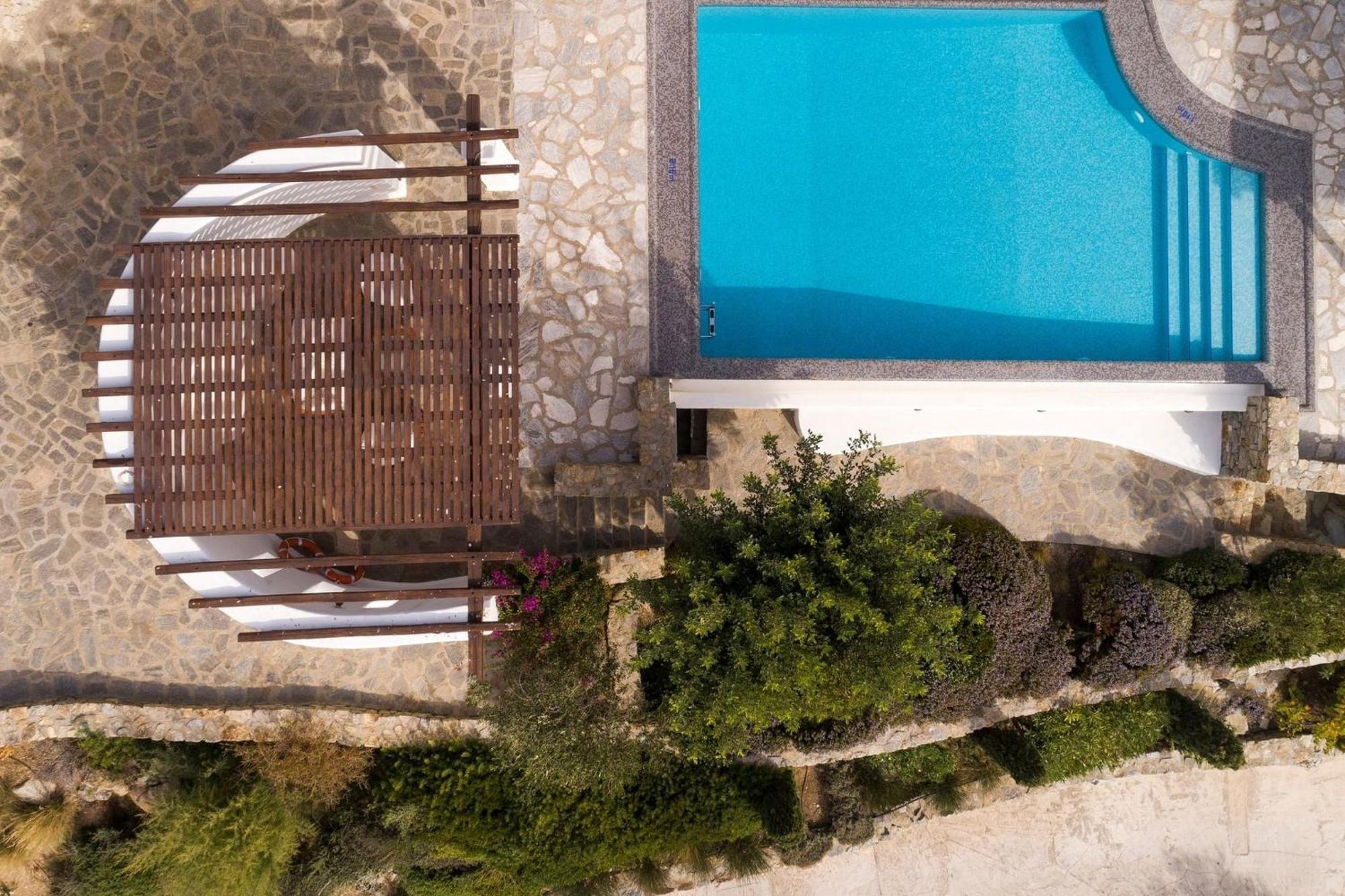Excellent Mykonos Psarrou Beta 5 Bedrooms Stunning Sea Views Psarrou * Mykonos Town