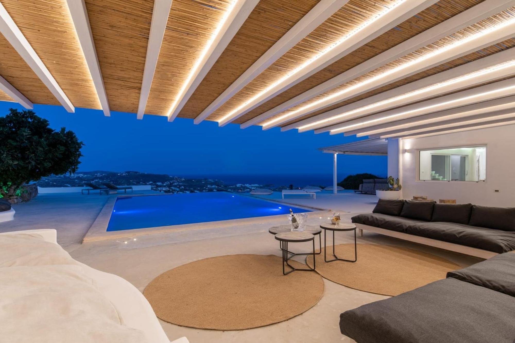 Villa Exclusive Above Nammos Mystique Overlooking Famous Nammos Bar-restaurant Infinity Pool Outdoor Bar And Bbq Mykonos *