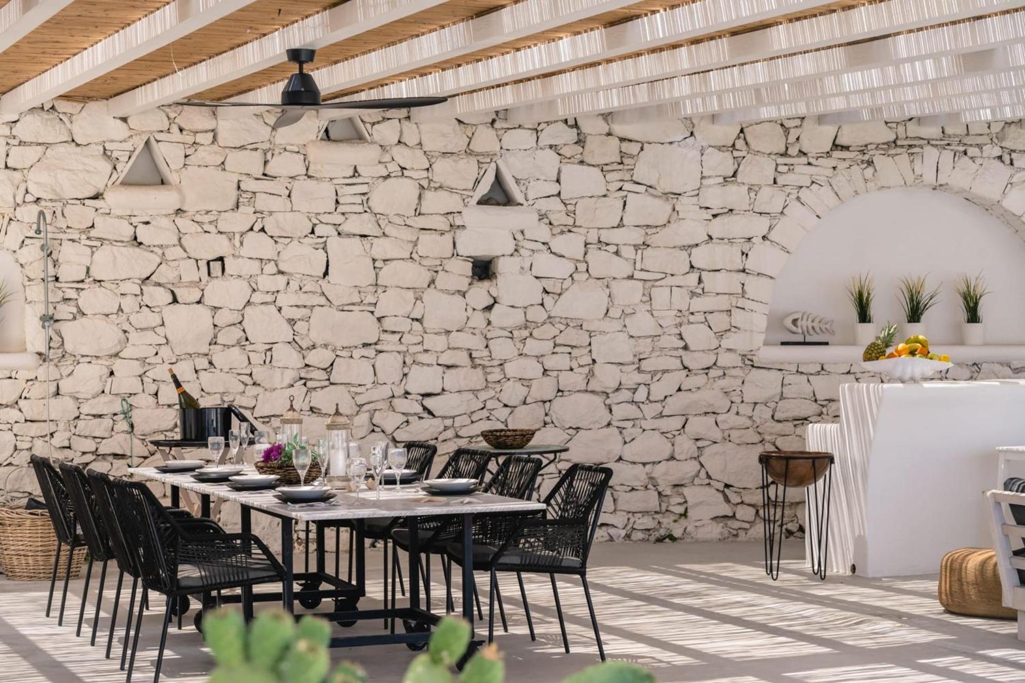 Villa Exclusive Above Nammos Mystique Overlooking Famous Nammos Bar-restaurant Infinity Pool Outdoor Bar And Bbq Mykonos *