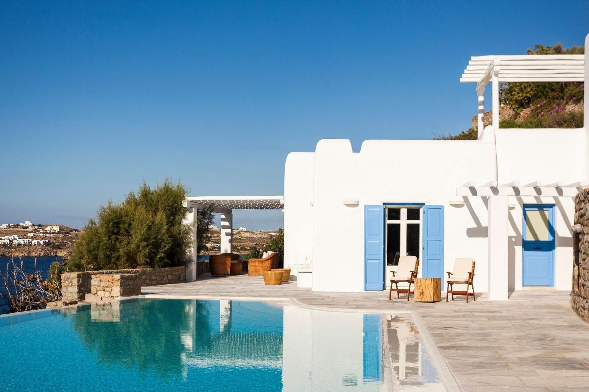 Excellent Mykonos Psarrou Delta 5 Bedrooms Stunning Sea Views Psarrou