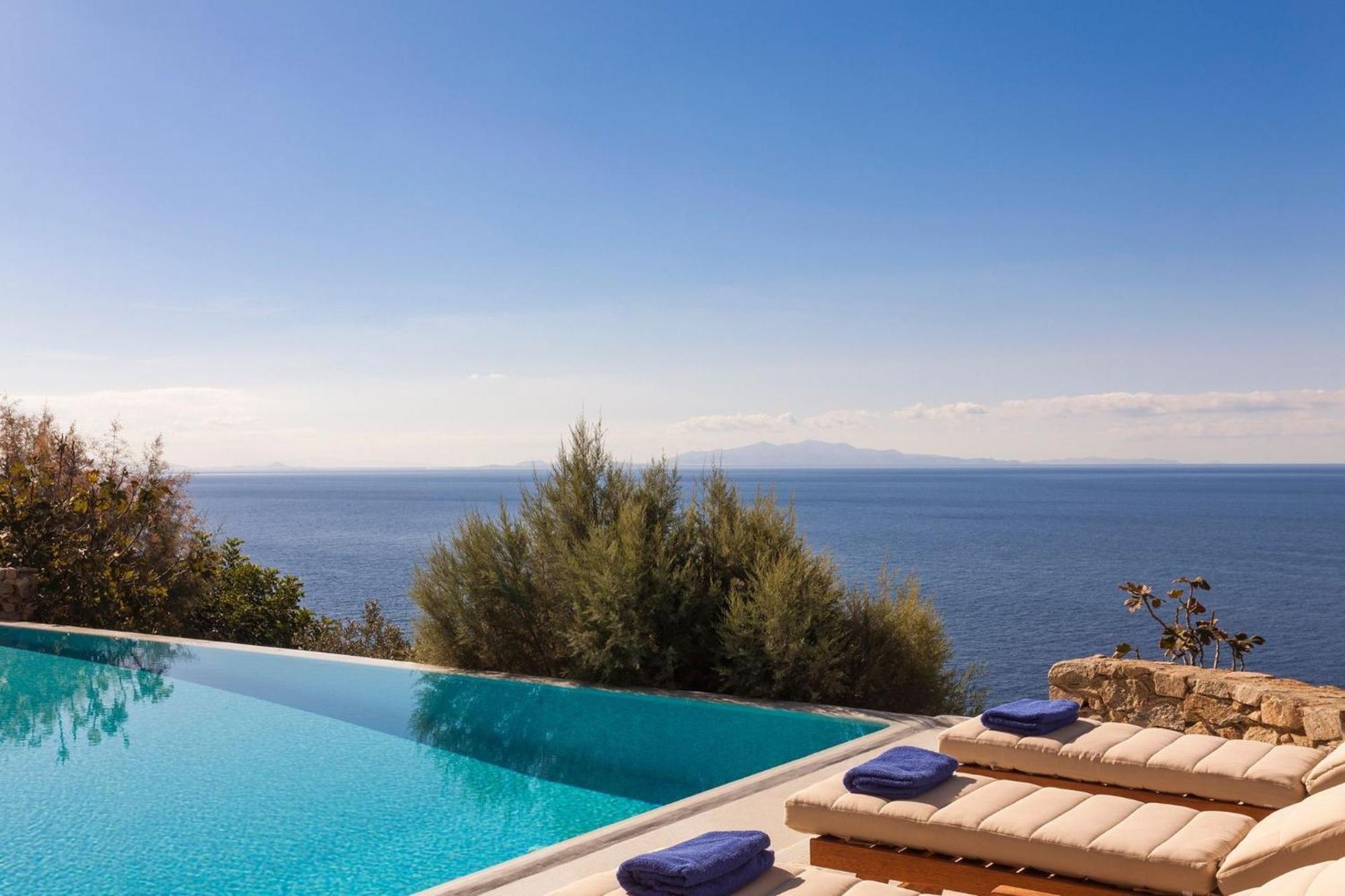 Villa Excellent Mykonos Psarrou Epsilon 4 Bedrooms Stunning Sea Views Psarrou *