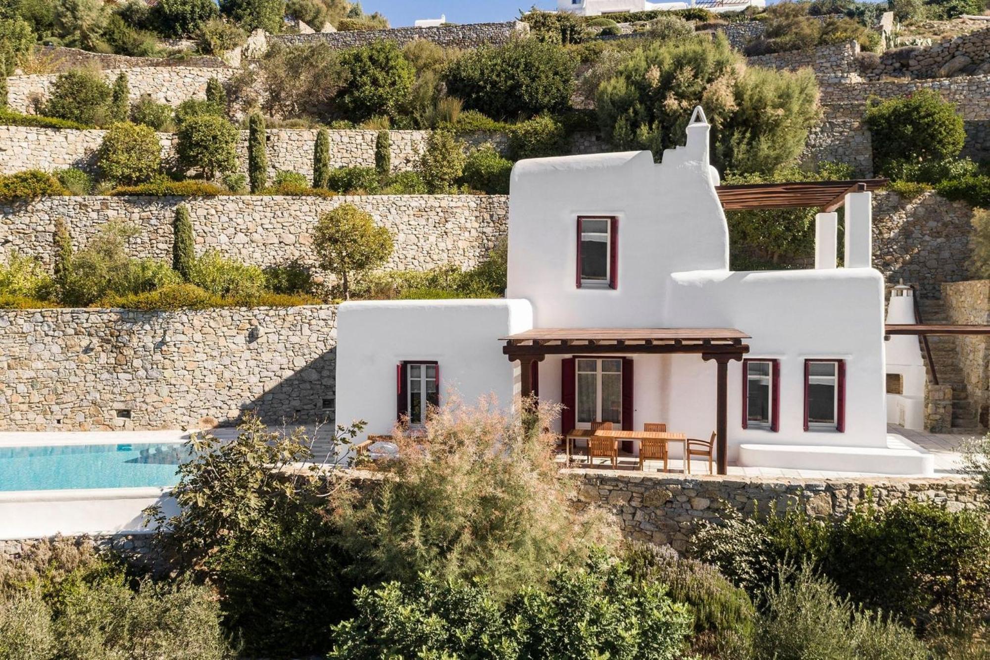 Excellent Mykonos Psarrou Epsilon 4 Bedrooms Stunning Sea Views Psarrou *
