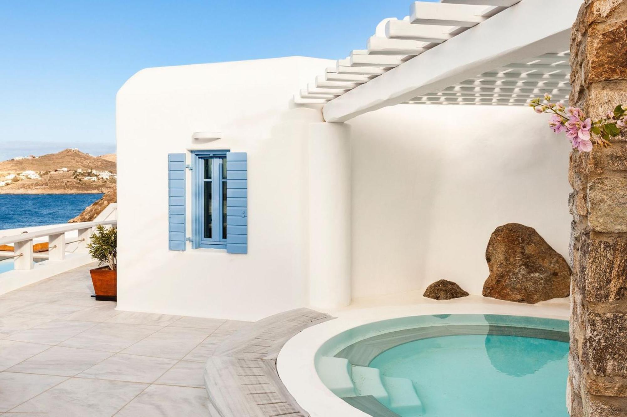 Presidential Mykonos Psarrou Sigma 8 Bedrooms Stunning Sea Views Psarrou Villa