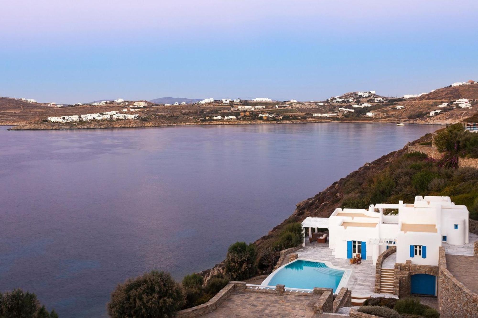 Excellent Mykonos Psarrou Delta 5 Bedrooms Stunning Sea Views Psarrou Villa *