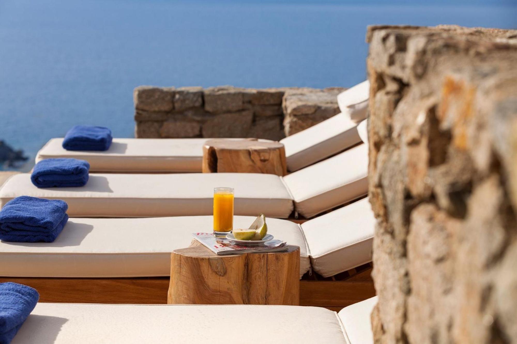 Excellent Mykonos Psarrou Gamma 3 Bedrooms Stunning Sea Views Psarrou Villa