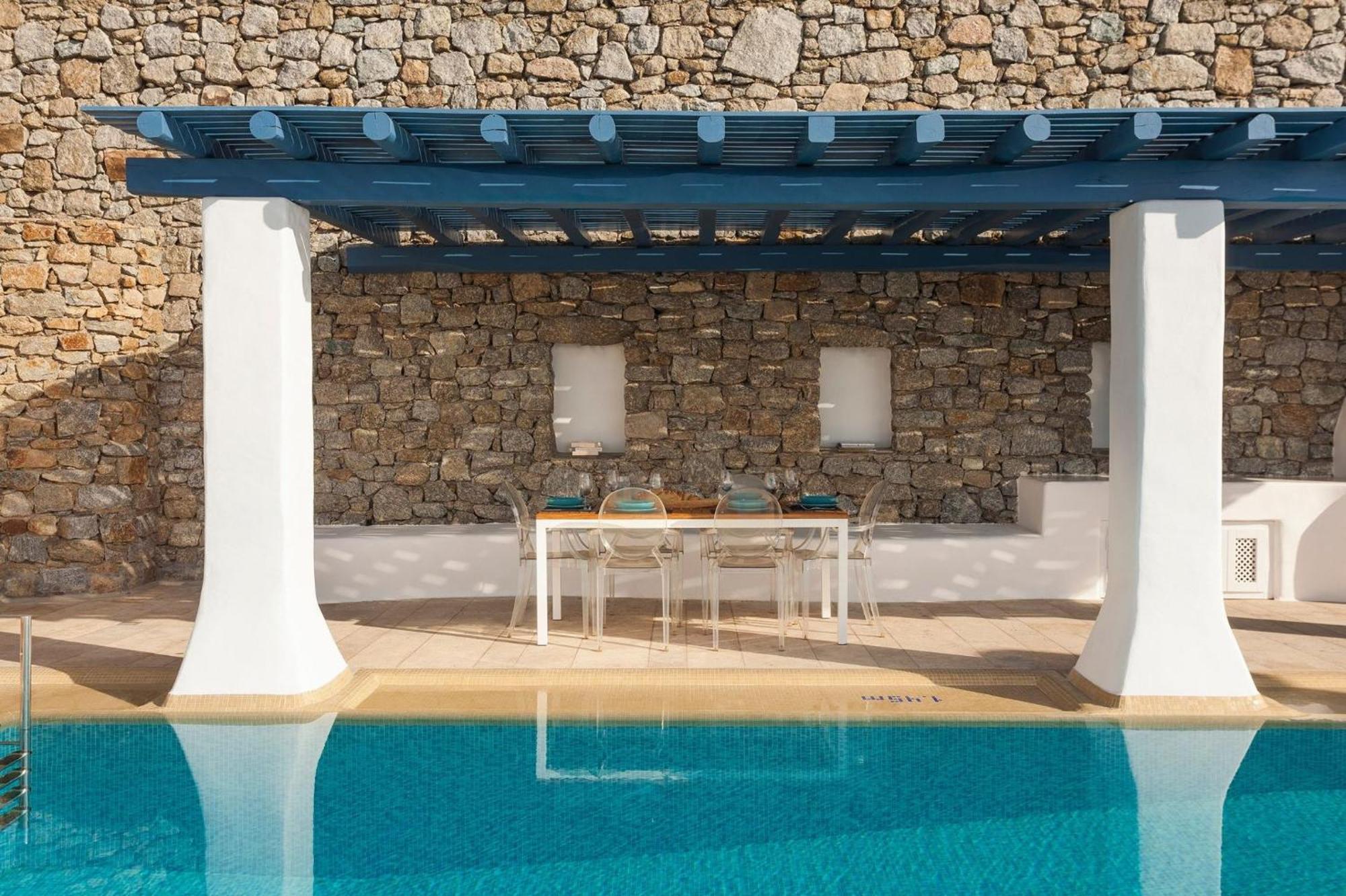 Excellent Mykonos Psarrou Gamma 3 Bedrooms Stunning Sea Views Psarrou