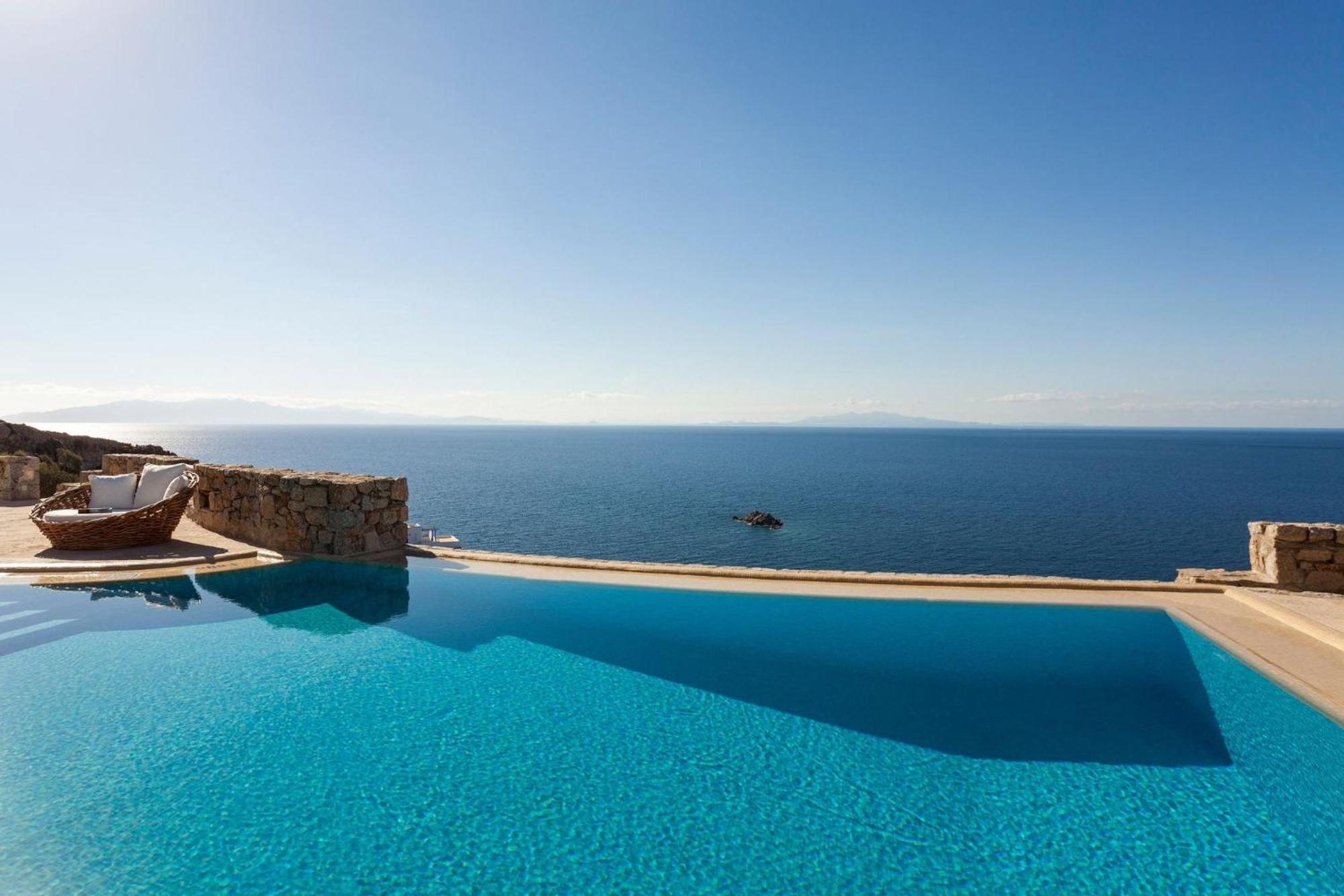 Excellent Mykonos Psarrou Gamma 3 Bedrooms Stunning Sea Views Psarrou * Mykonos Town