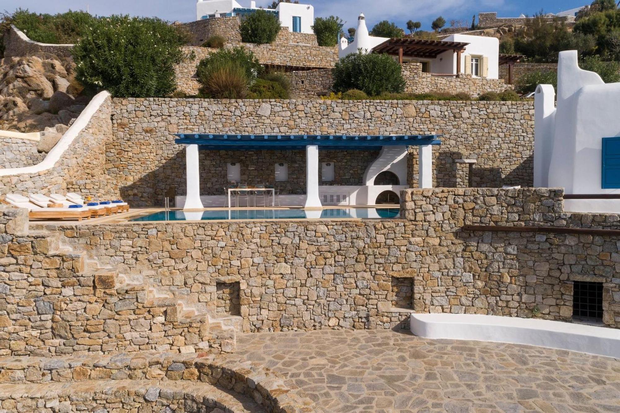 Excellent Mykonos Psarrou Gamma 3 Bedrooms Stunning Sea Views Psarrou Mykonos Town