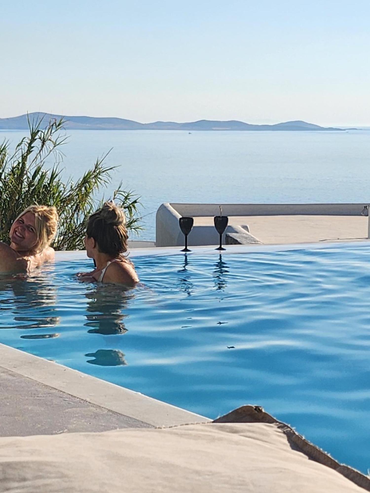 Aparthotel Elli Tropical Luxury Sunset-infinity Pool- Sea Side-near Center Parking Mykonos Town