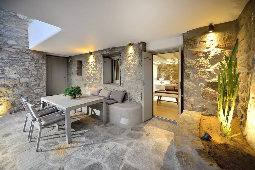Villa Daedalus - Luxe Hilltop Escape With Infinity Pool, Jacuzzi & Panoramic Sea Views Elia (Mykonos)