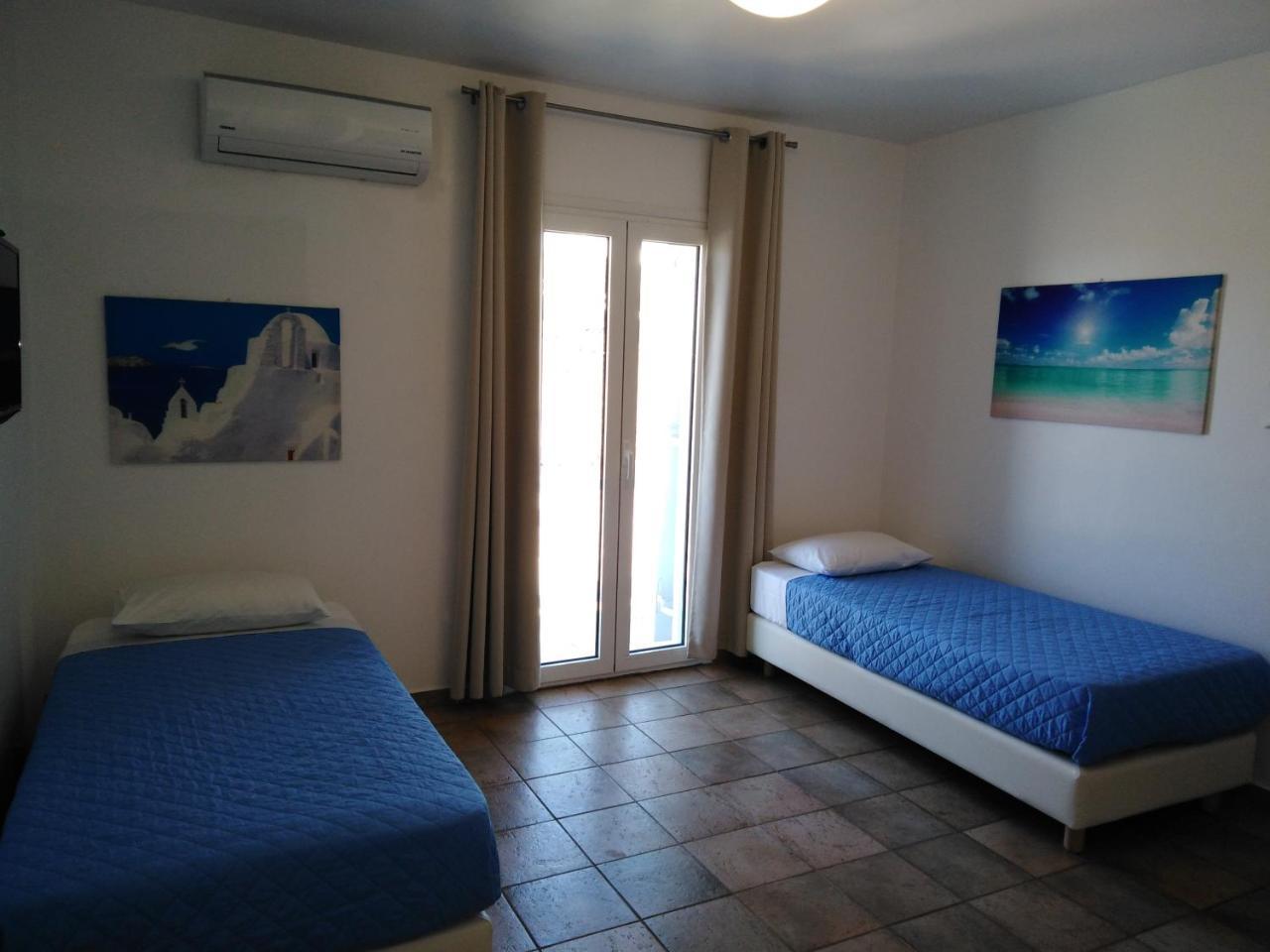 Apartment Blue & White