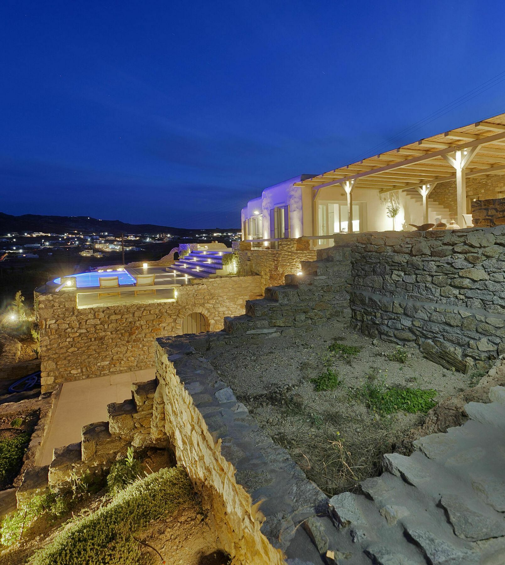 Barbarossa - Elegant Beachfront Retreat With Heated Pool & Outdoor Gym Villa Ftelia (Mykonos)