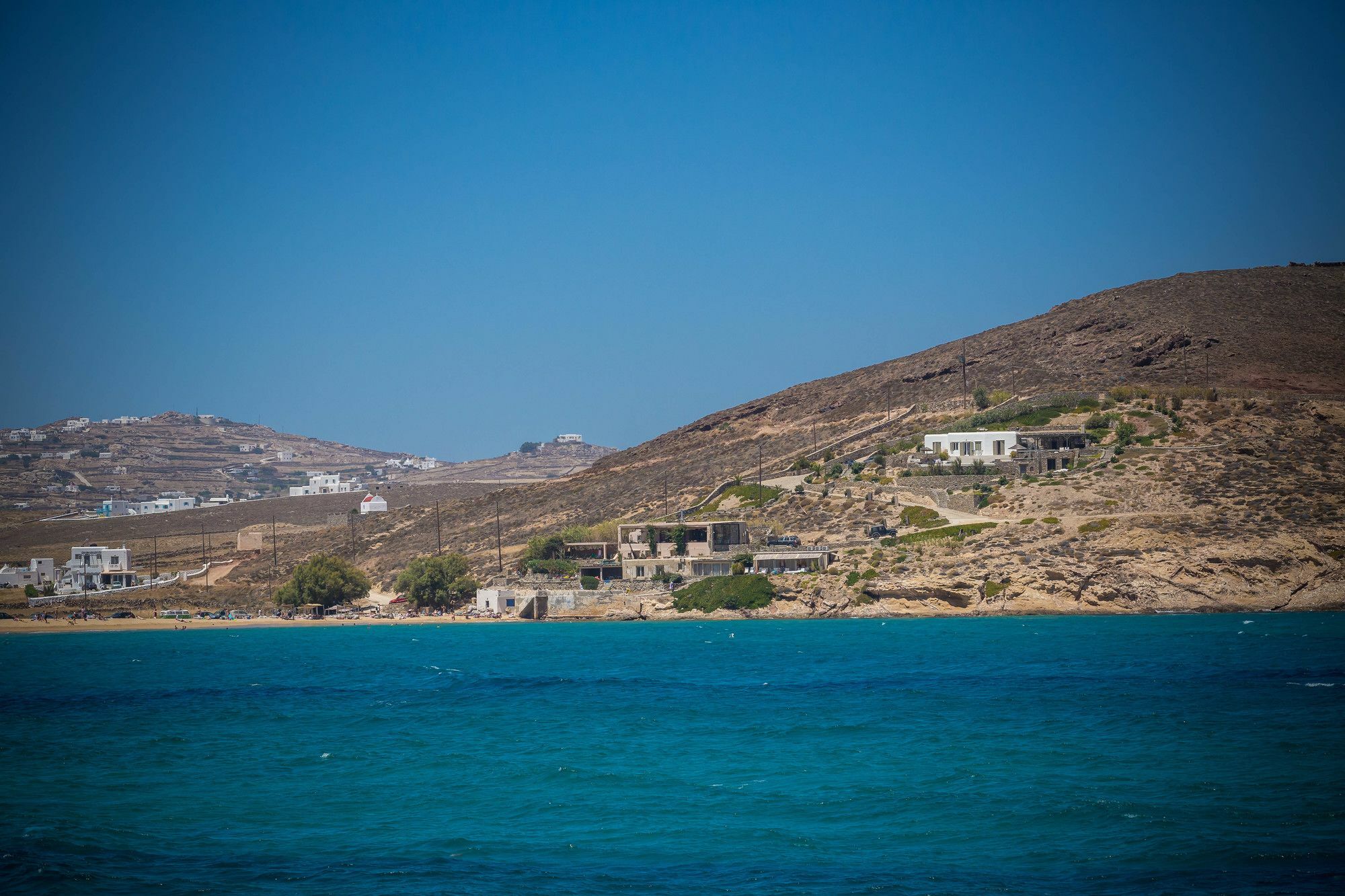 Barbarossa - Elegant Beachfront Retreat With Heated Pool & Outdoor Gym * Ftelia (Mykonos)