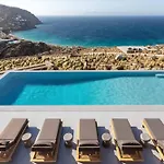 Astounding Mykonos Villa 6 Bedrooms Villa Brandy Private Infinity Pool Stunning Sea Views Elia