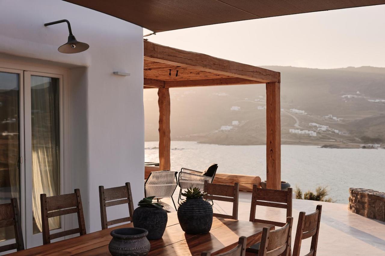 Barbarossa - Elegant Beachfront Retreat With Heated Pool & Outdoor Gym Villa Ftelia (Mykonos)