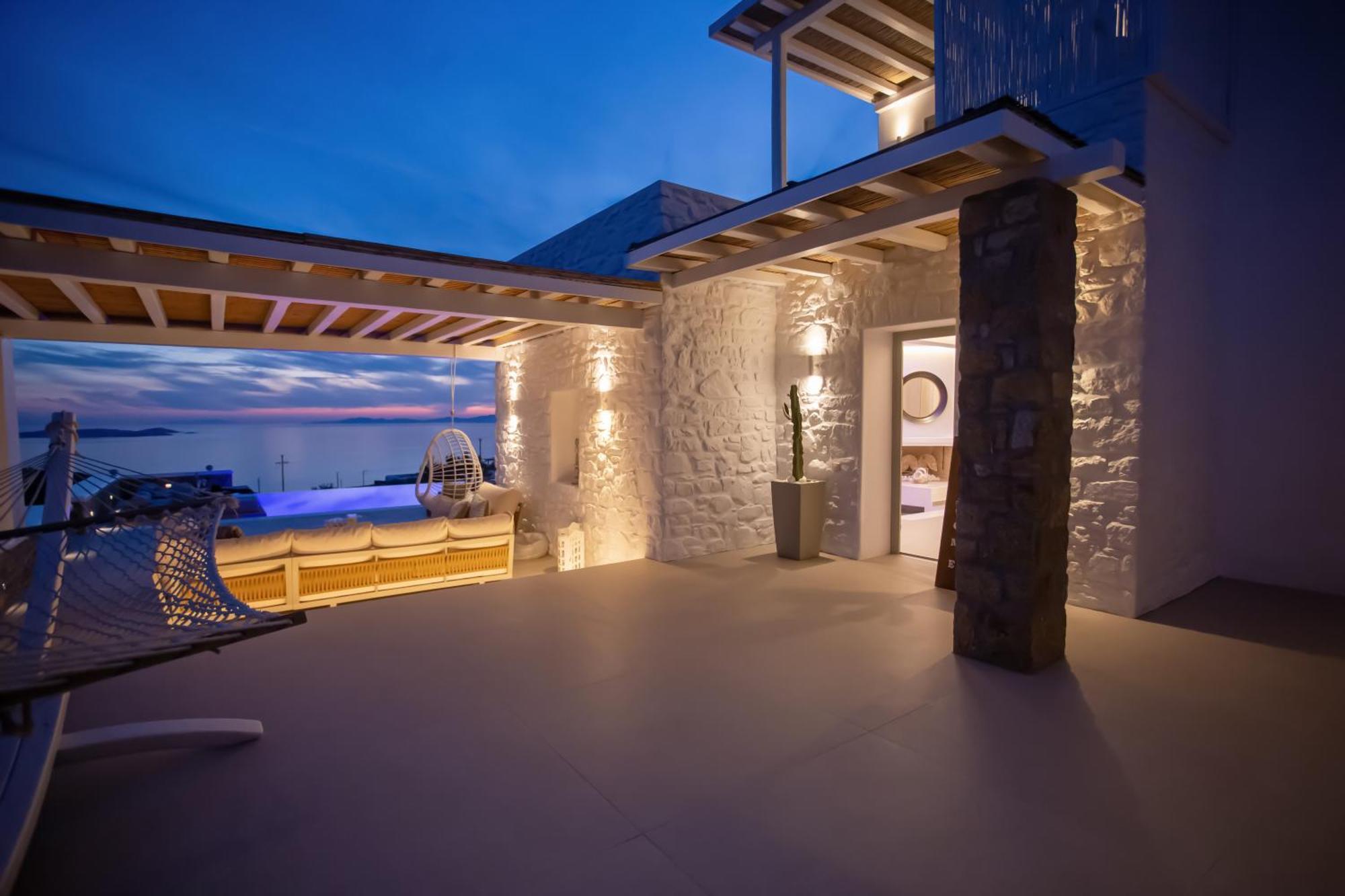 Panamera Mykonos, Private Heaven, Supreme View! Pousada