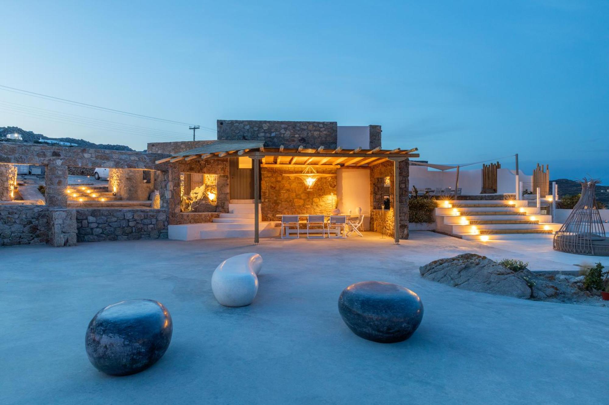 Citadel Natural Stone Villa Mykonos Town