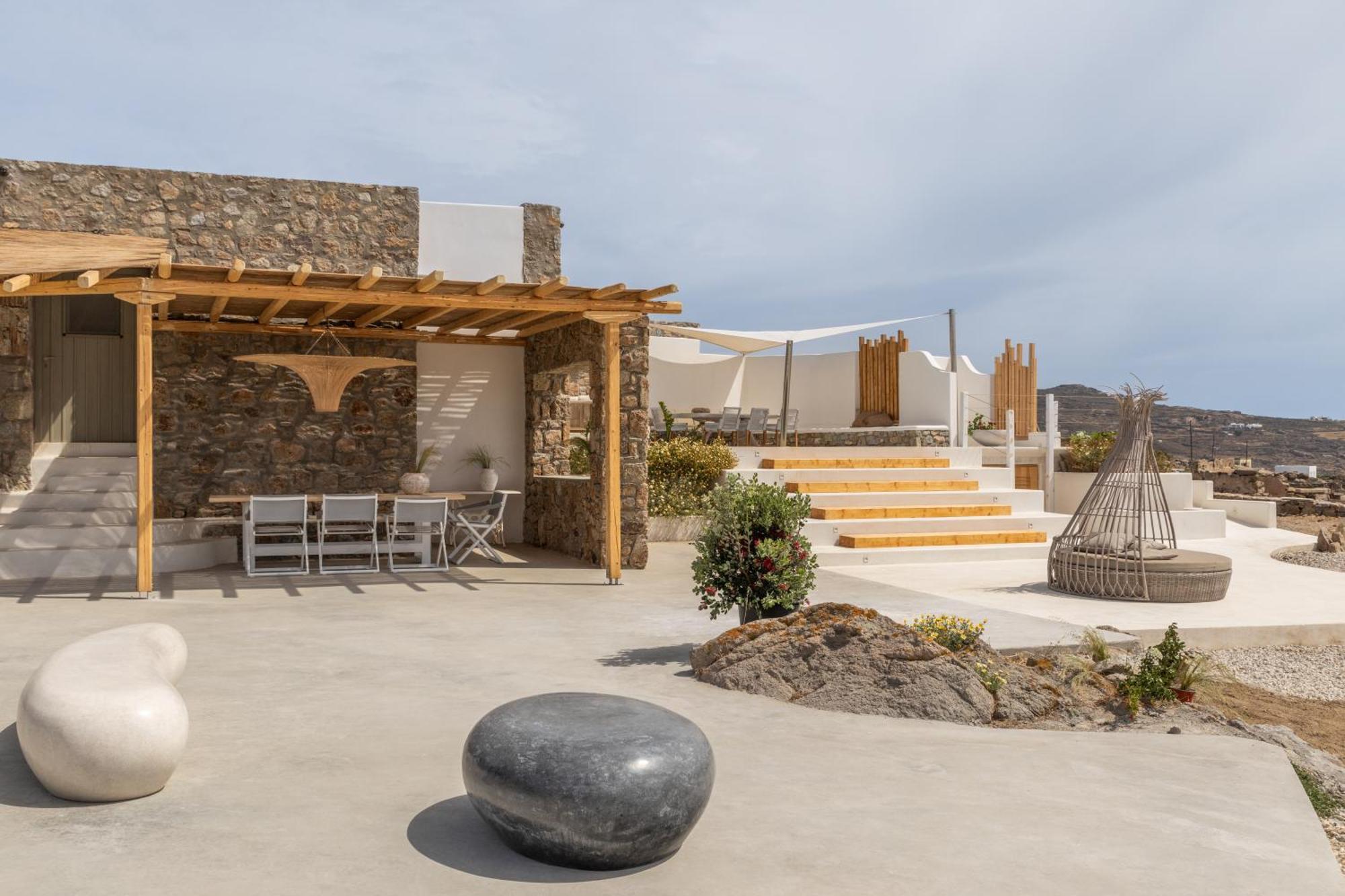 Villa Citadel Natural Stone Mykonos Town