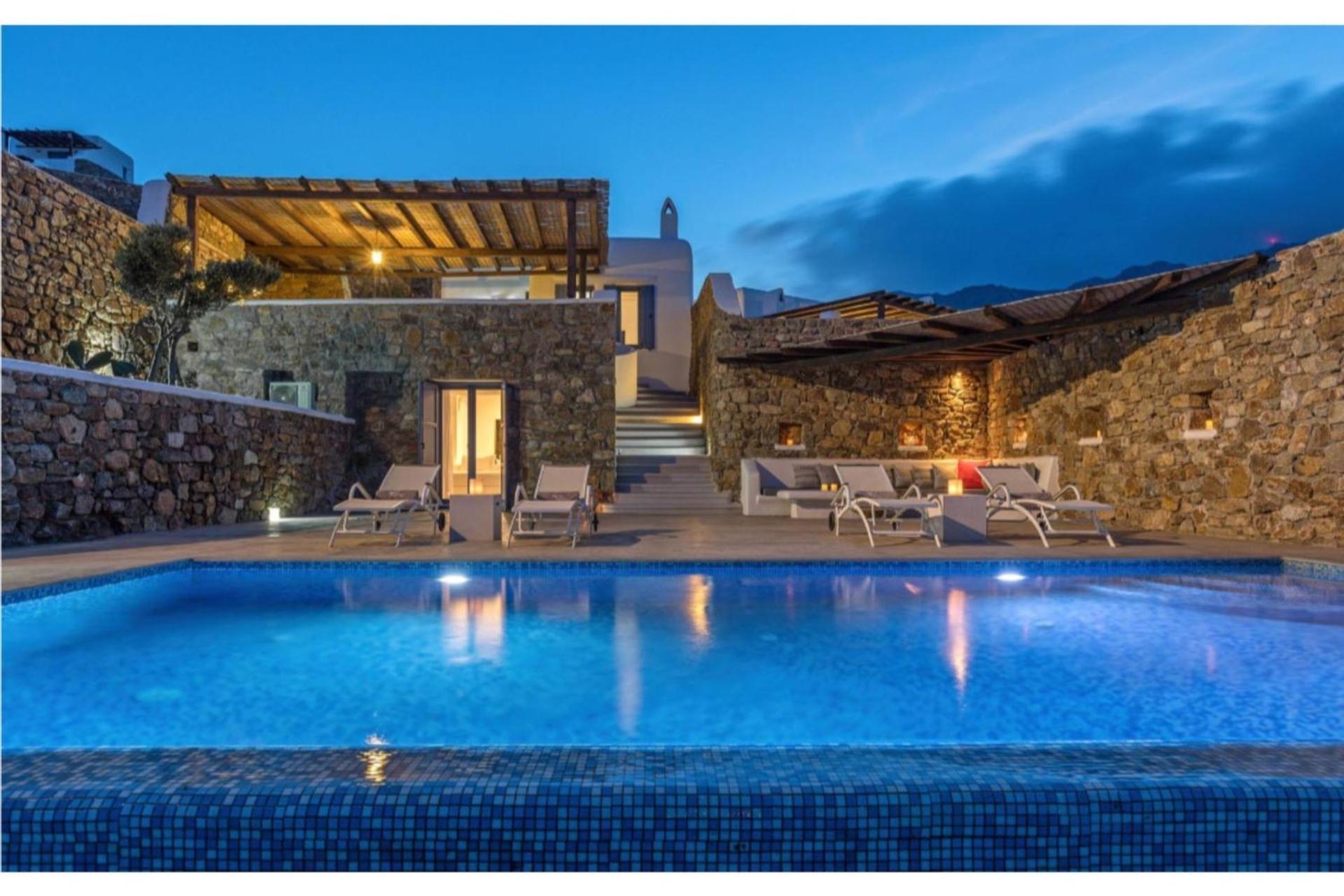 Villa Extravagant Mykonos Villa Villa Pareja I Stunning Sea Views 2 Bedrooms Panormos *
