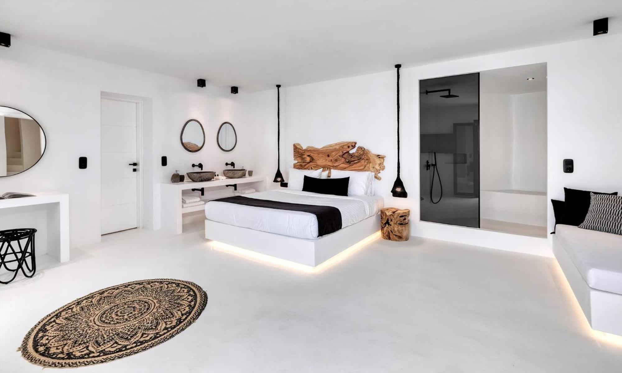 Villa Dazzling Mykonos Lvellie 6 Bedrooms Unique Aegean Sea Views Private Infinity Pool Two Private Jacuzzis Psarou *