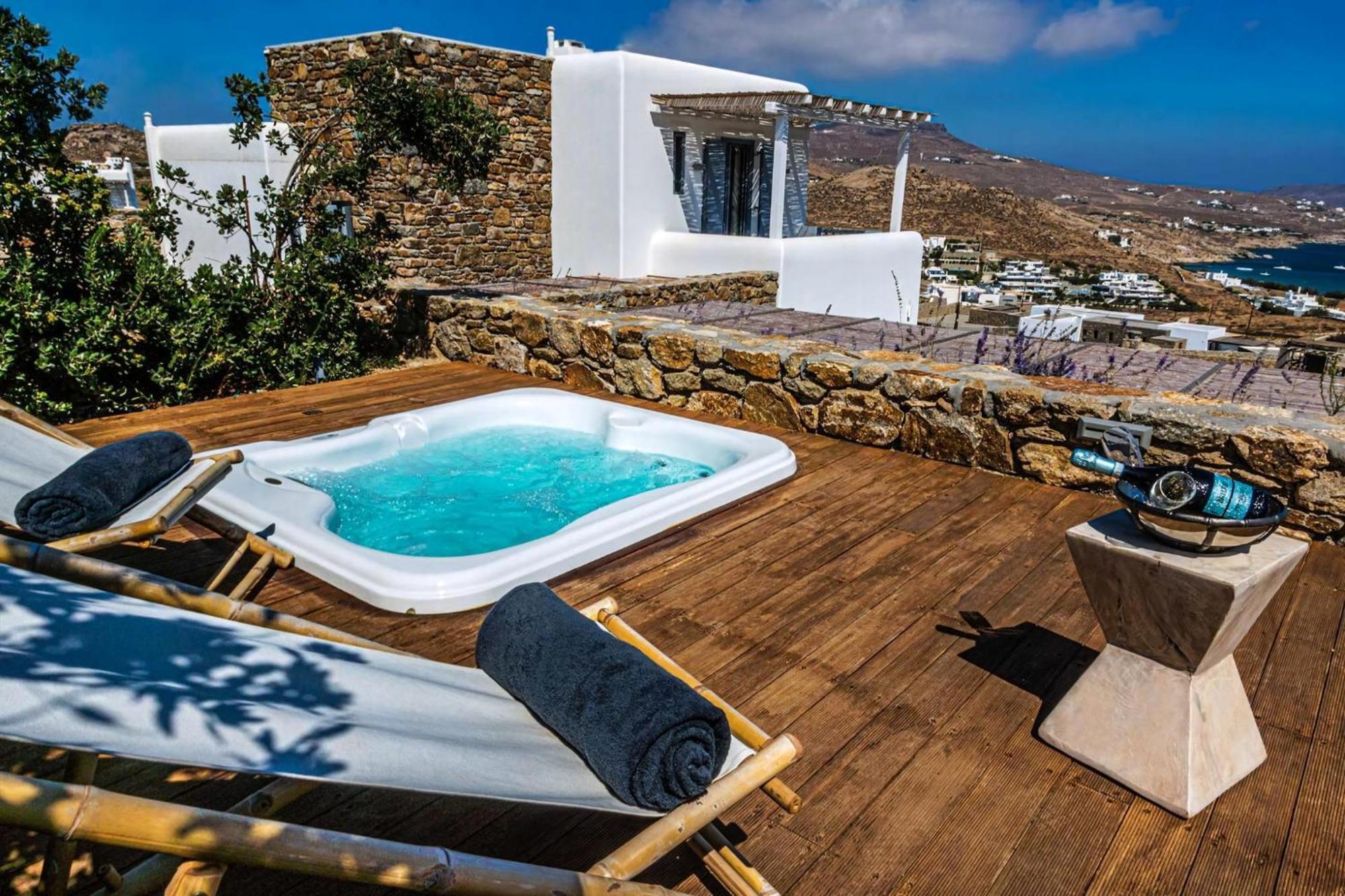 Villa Iakinthos Villa Mk Kalafatis Mykonos Kalafatis