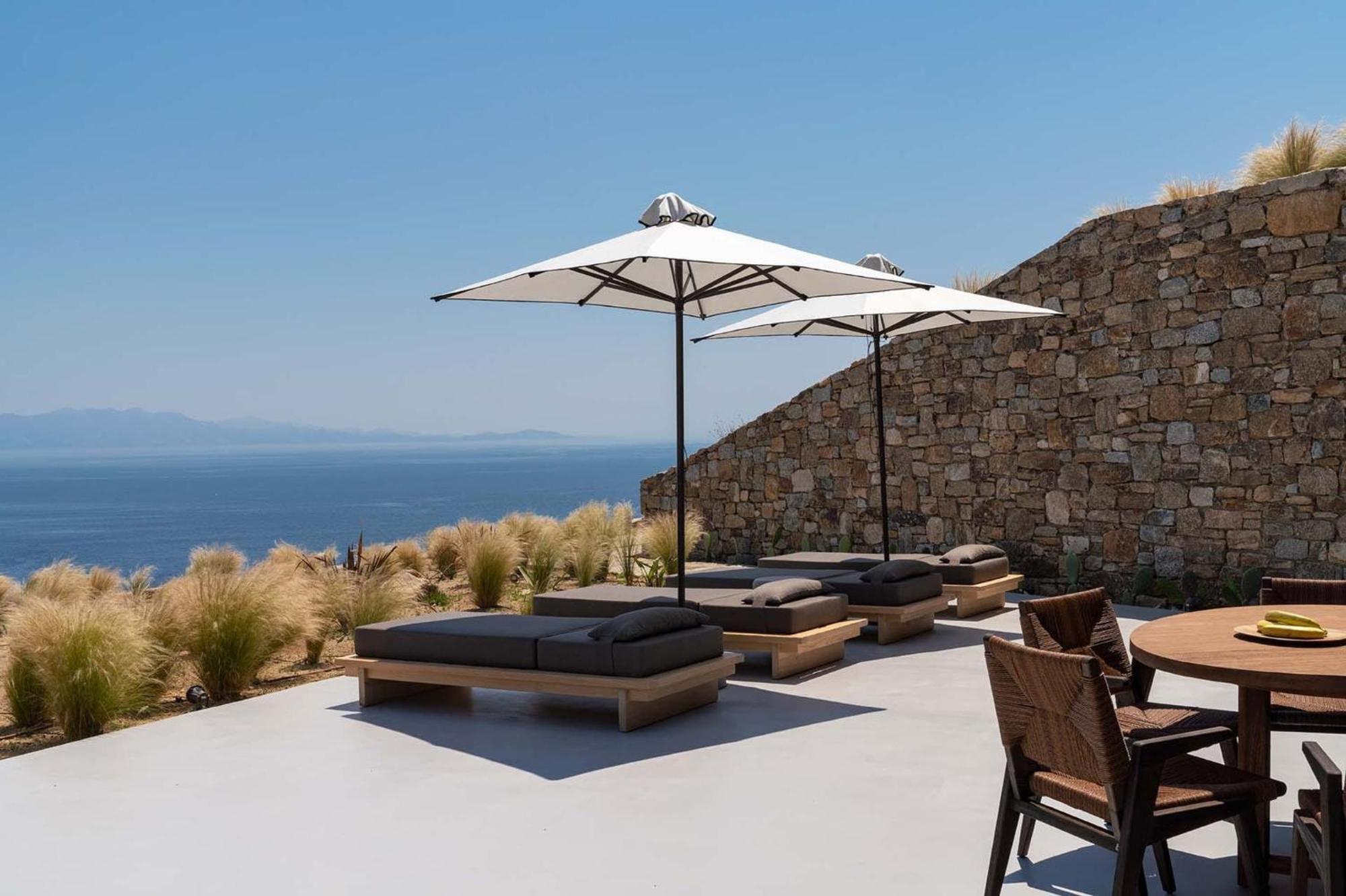 Astounding Mykonos 6 Bedrooms Brandy Private Infinity Pool Stunning Sea Views Elia Villa